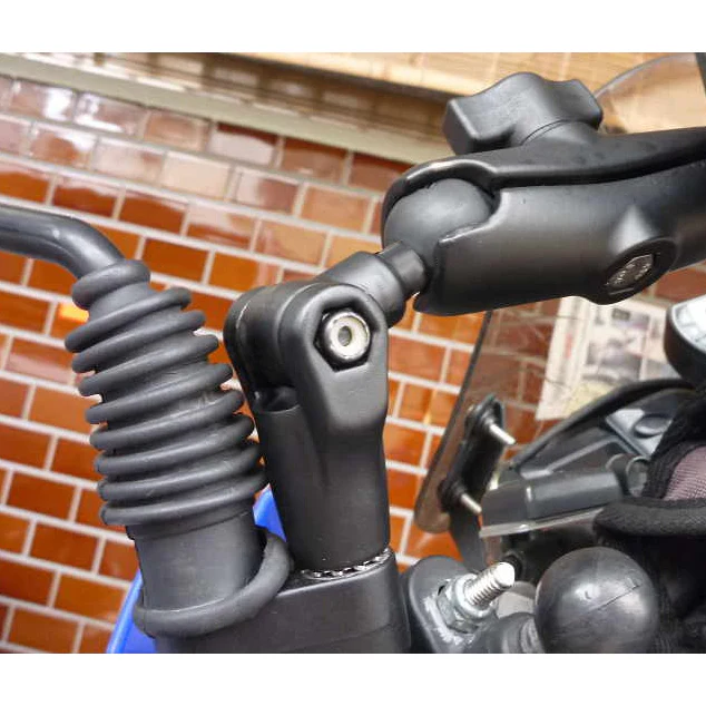 RAM® Twist-N-Tilt™ Motorcycle Mirror Ball Base - Image 4