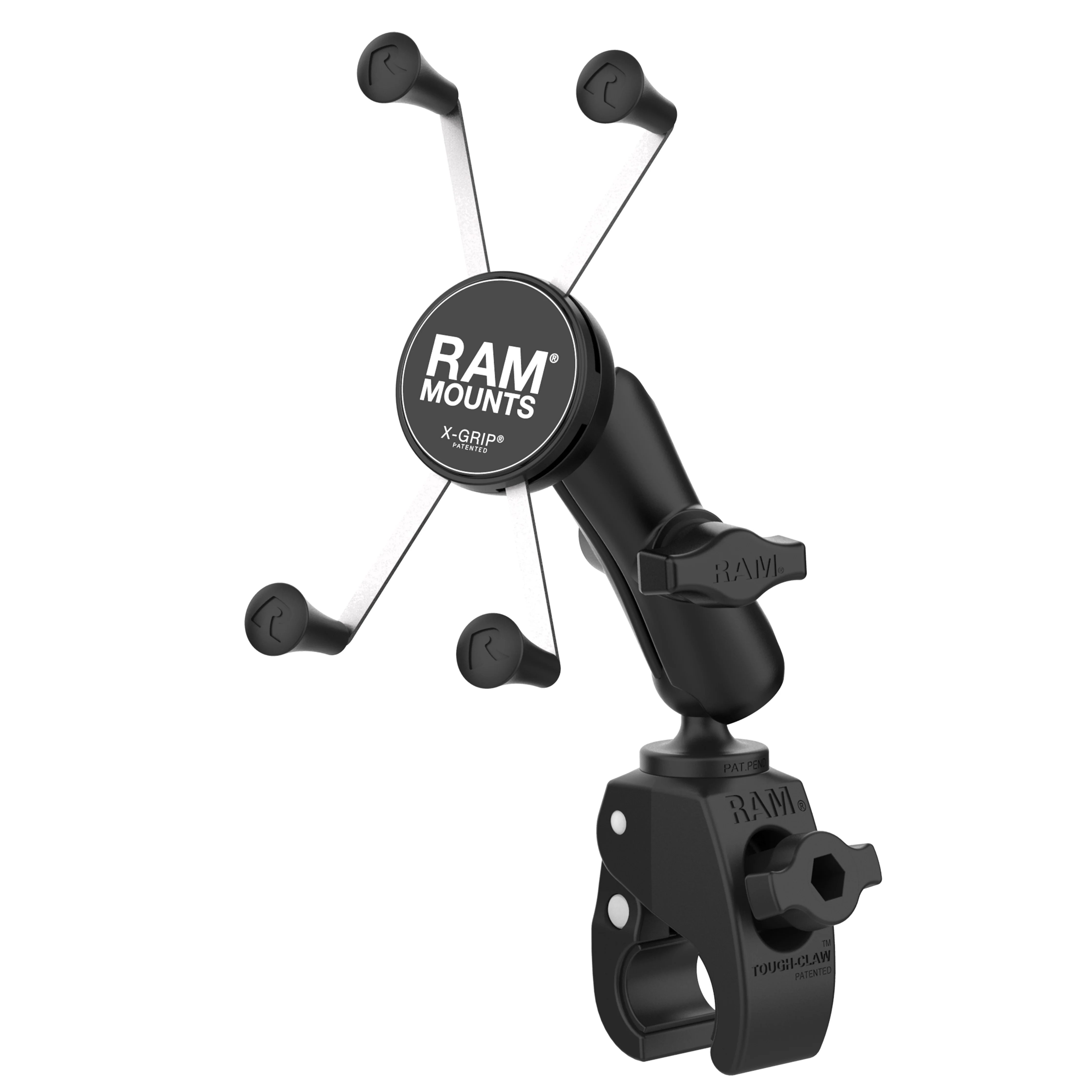 RAM® X-Grip® Large Phone Mount with Tough-Claw™ Medium Clamp Base - Image 2