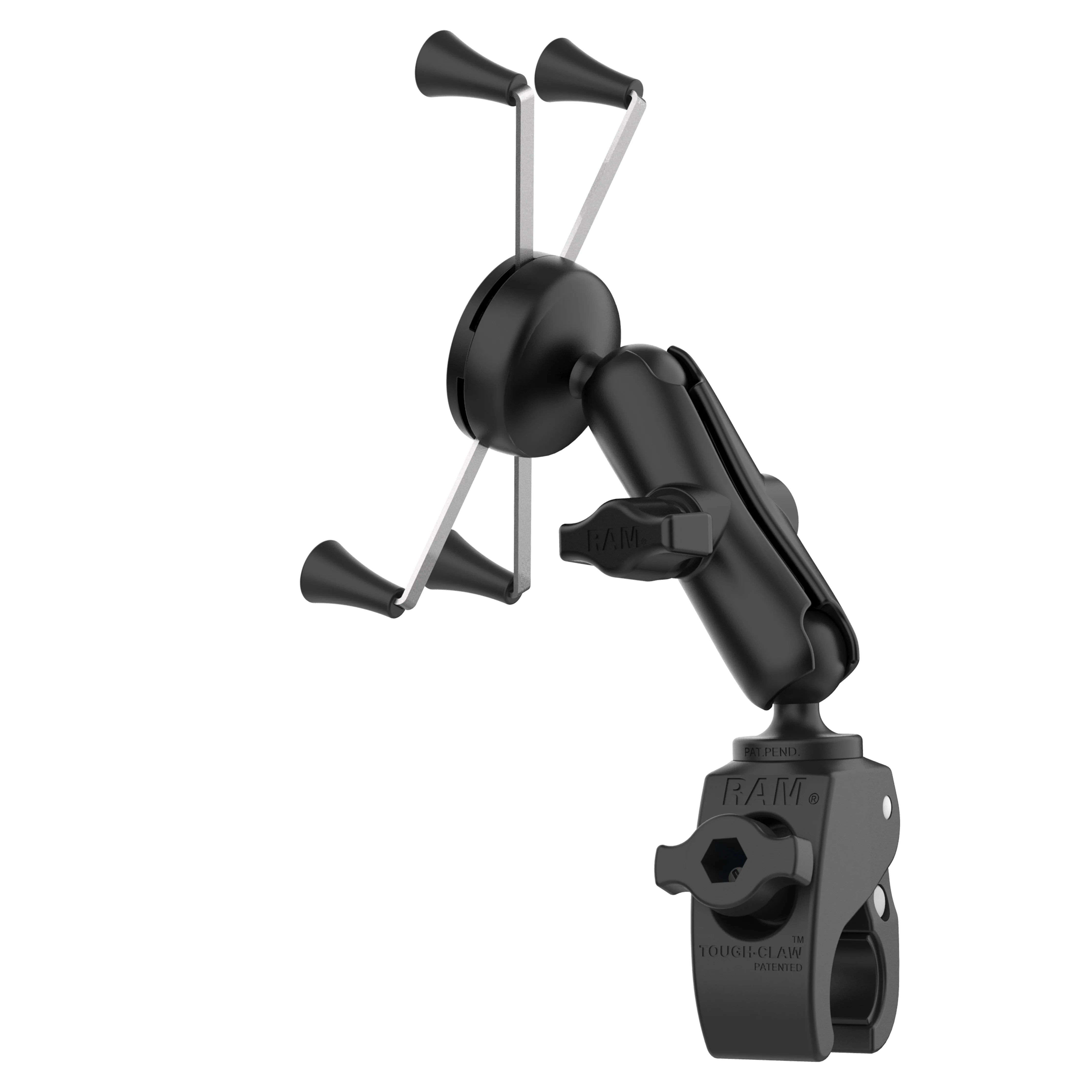 RAM® X-Grip® Large Phone Mount with Tough-Claw™ Medium Clamp Base - Image 3