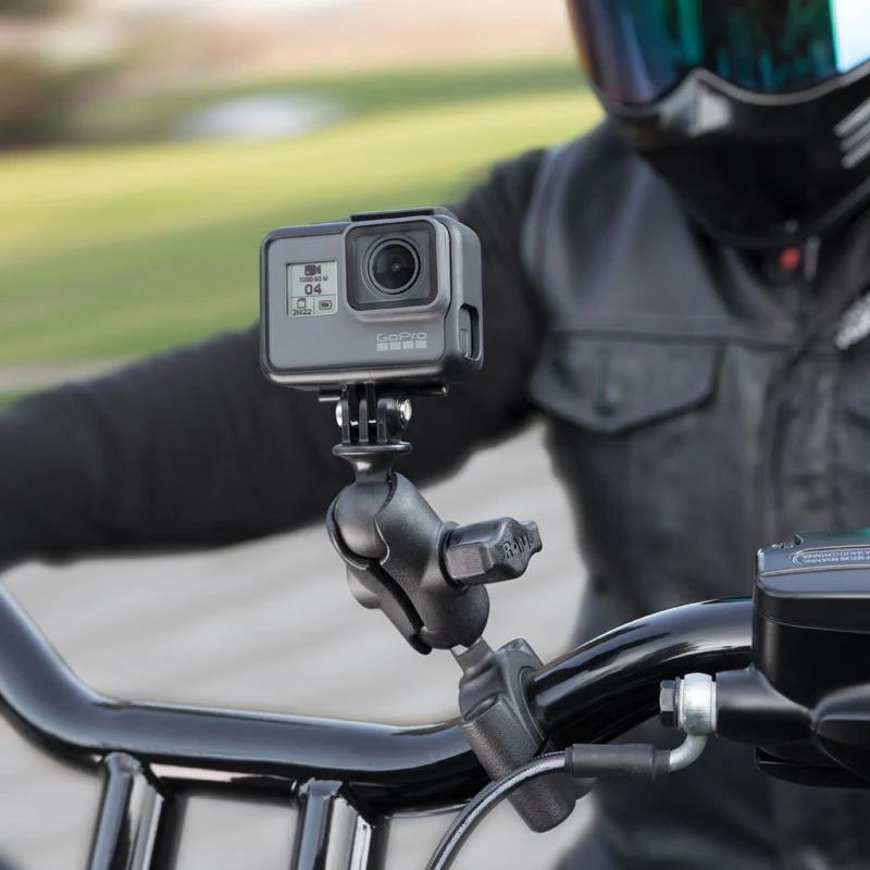 RAM® Torque™ Large Rail Base with Universal Action Camera Adapter - Image 3