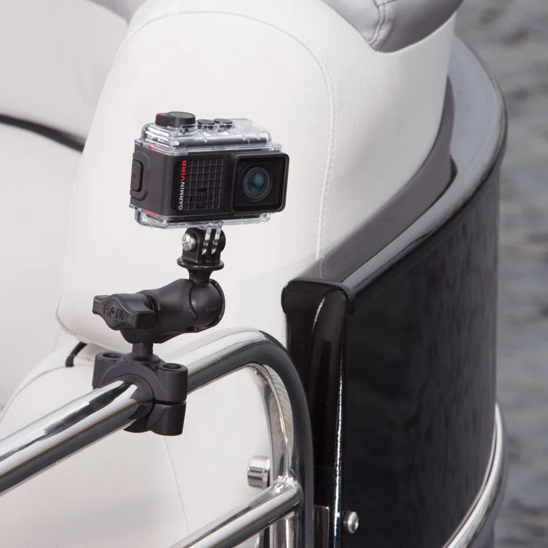 RAM® Torque™ Large Rail Base with Universal Action Camera Adapter - Image 4