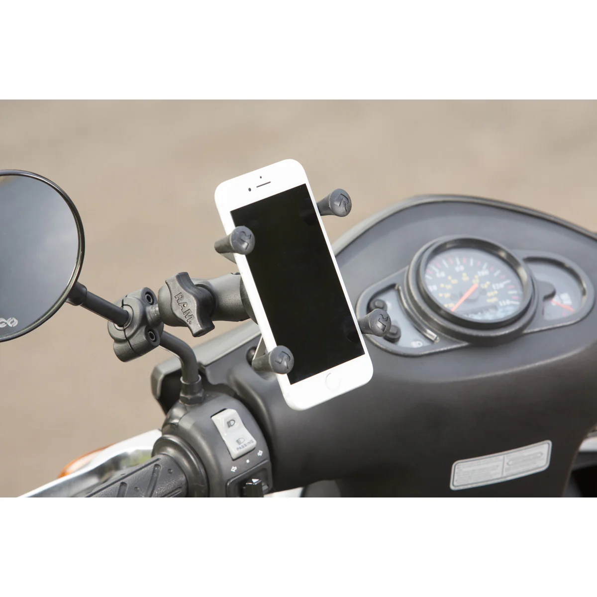RAM® X-Grip® Phone Mount with RAM® Torque™ Small Rail Base - Short - Image 2