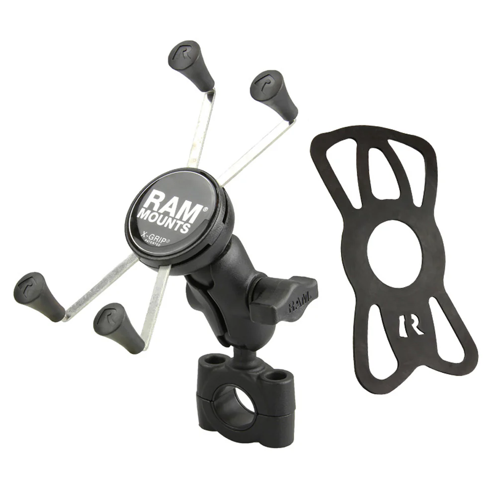 RAM® X-Grip® Large Phone Mount with Torque™ Medium Rail Base - Short Arm - Image 2