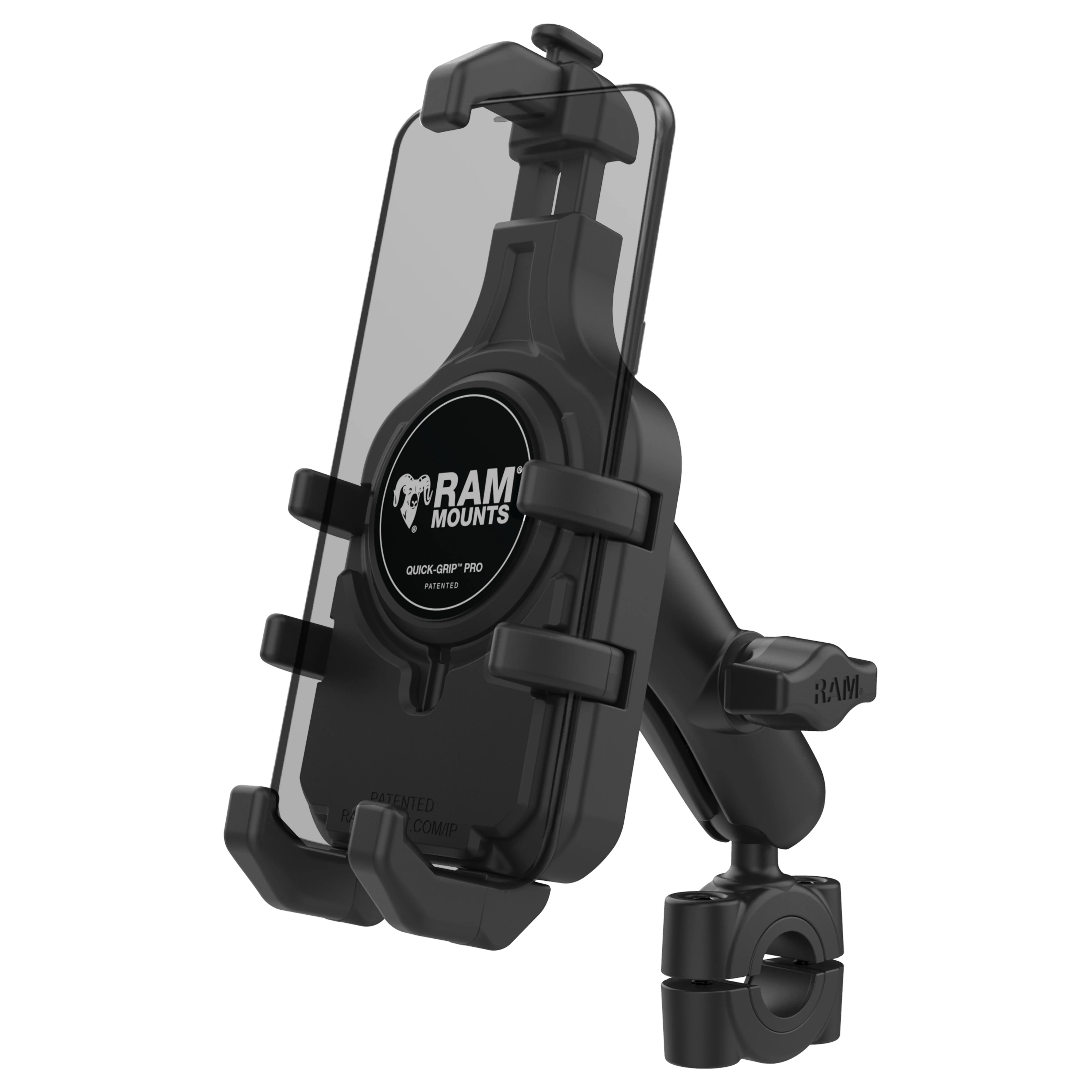RAM® Quick-Grip™ Pro Phone Mount with Medium Torque™ Base - Medium