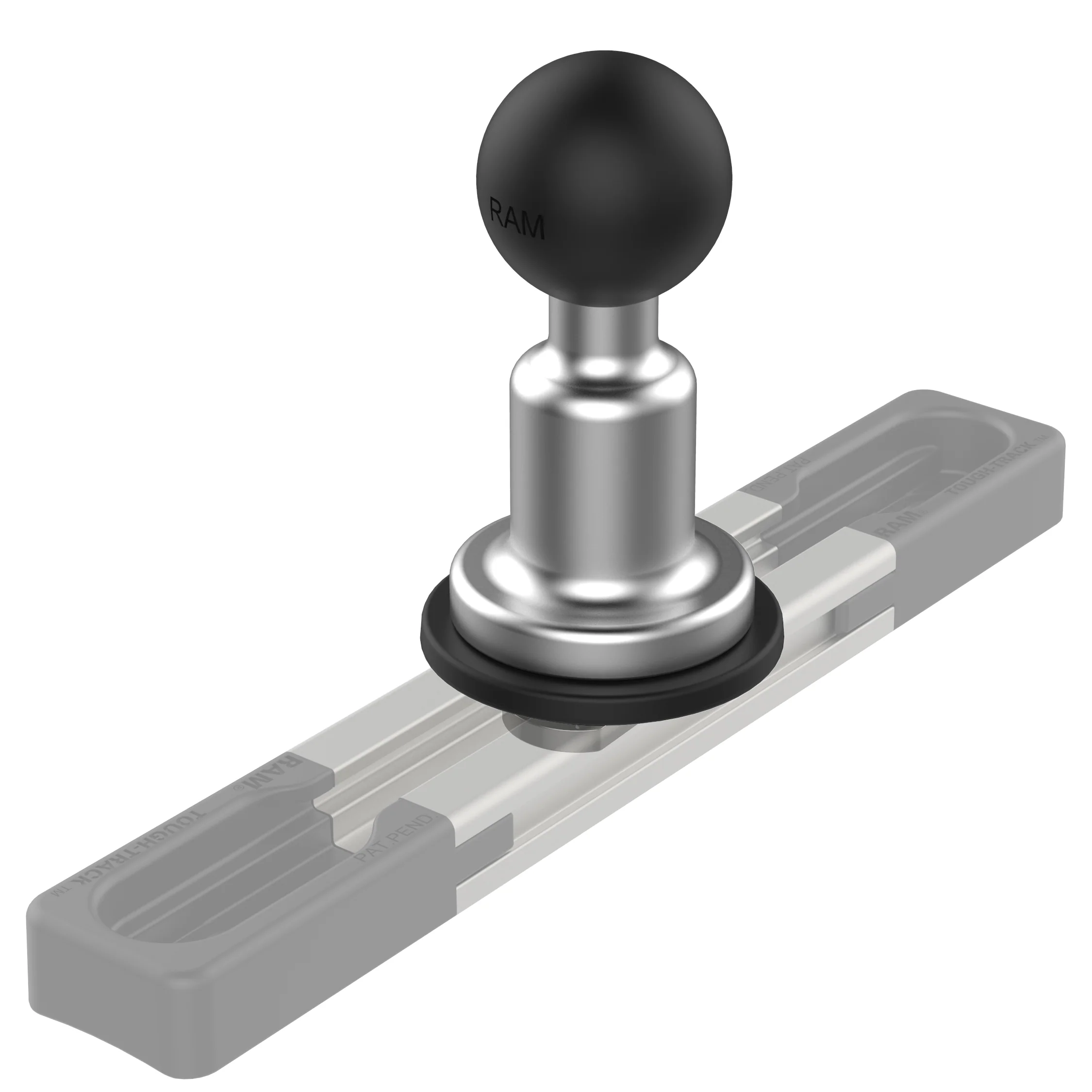 RAM® Aluminum Track Ball Base with T-Bolt Attachment - B Size - Image 3
