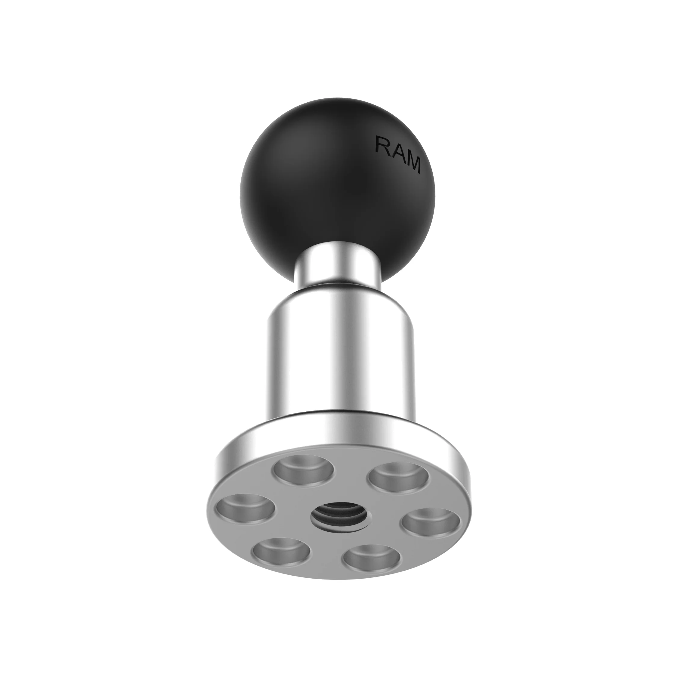 RAM® Aluminum Pin-Lock Ball Adapter with 1/4"-20 Female Thread - B Size - Image 2