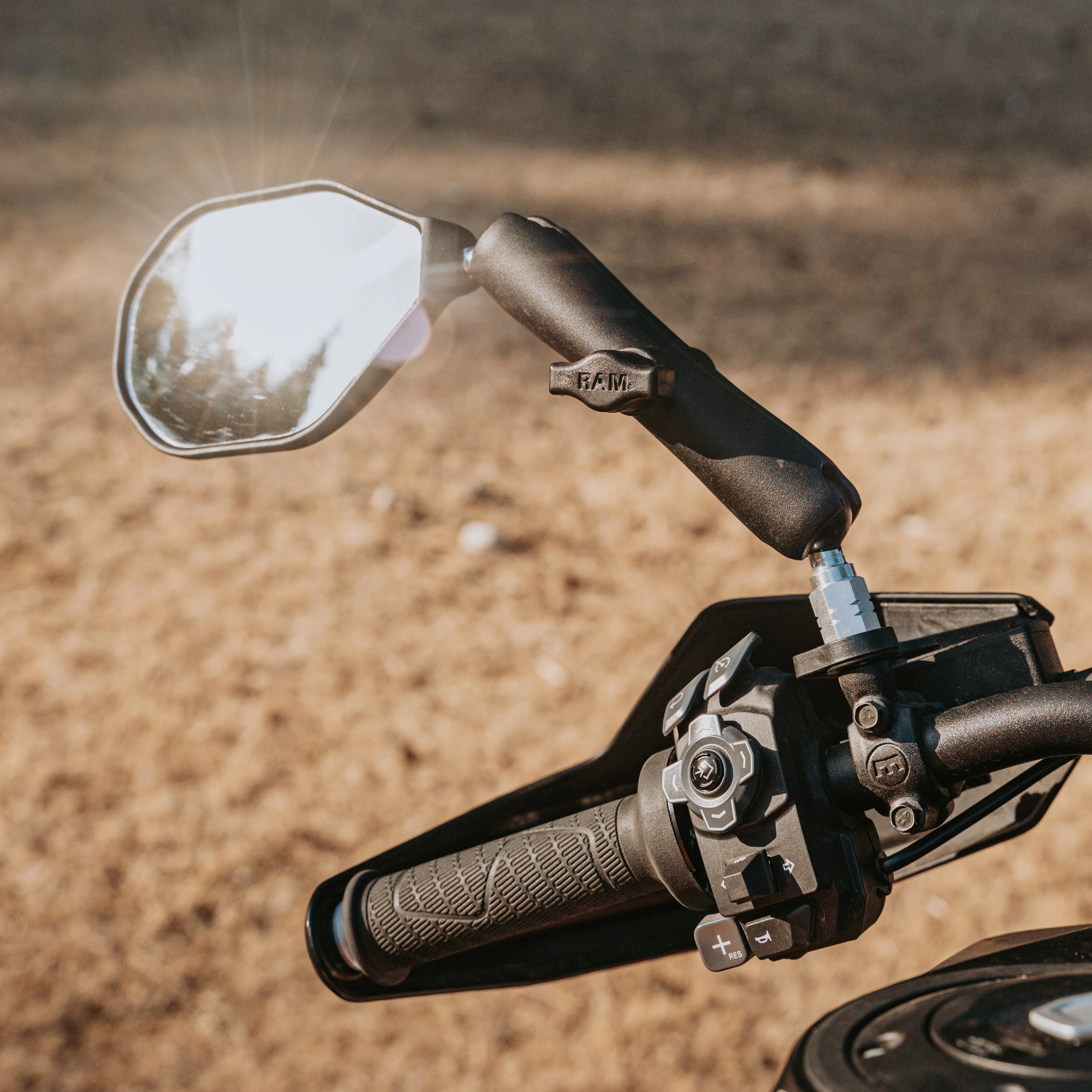 RAM® Tough-Mirror™ Left Mirror with Ball - Image 6