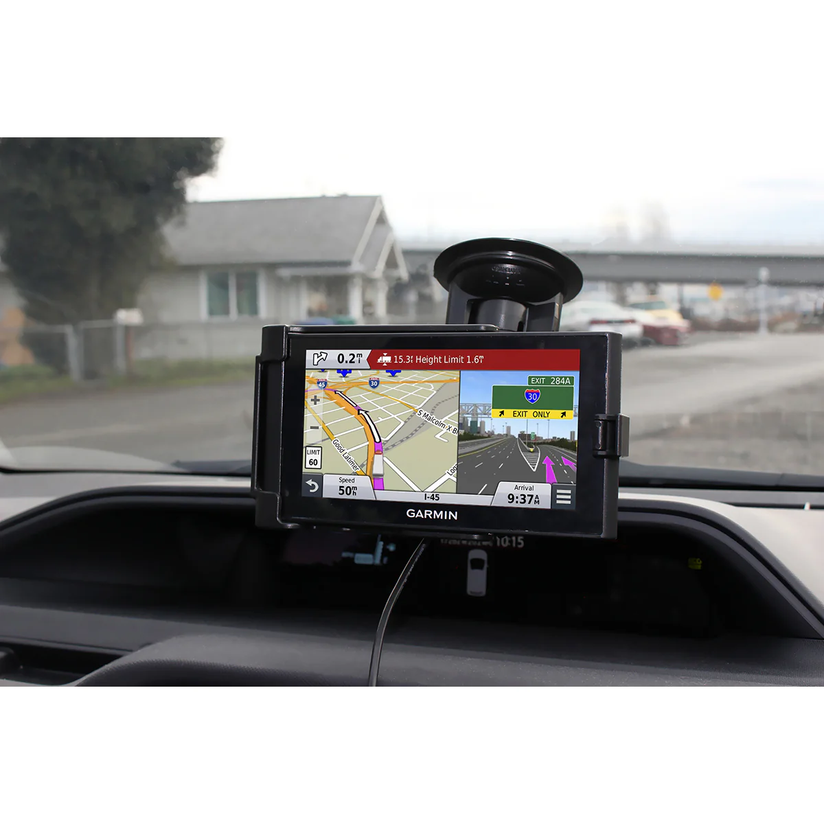 RAM® EZ-Roll'r™ Locking Cradle with Ball for Garmin nuviCam and dezlCam - Image 4