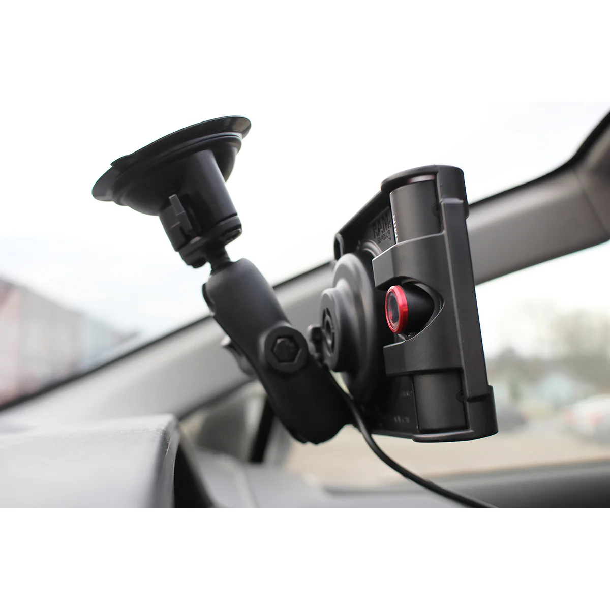 RAM® EZ-Roll'r™ Locking Cradle with Ball for Garmin nuviCam and dezlCam - Image 6