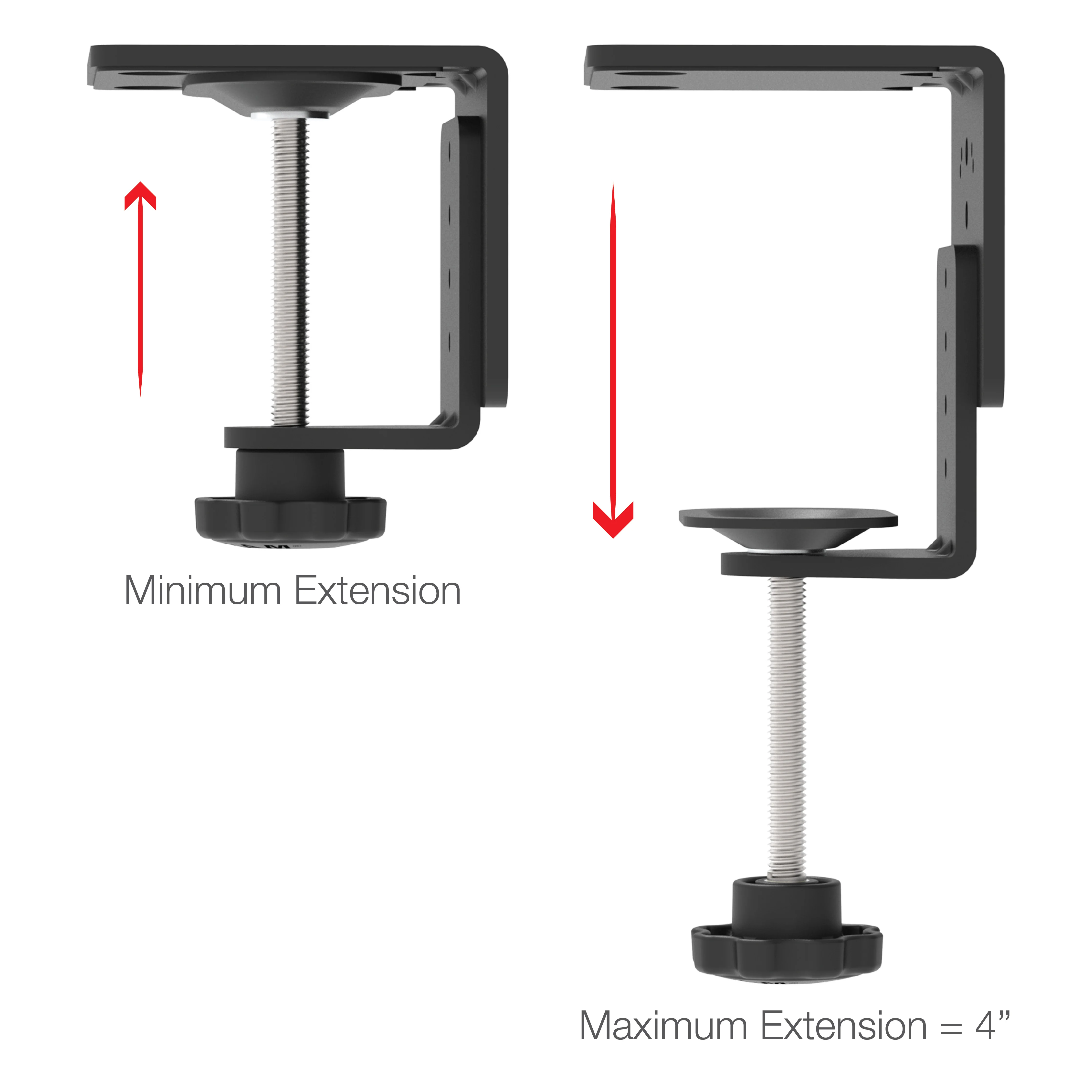 RAM® Heavy Duty C-Clamp Base For Ball Bases & Pedestal Mounts - Image 3
