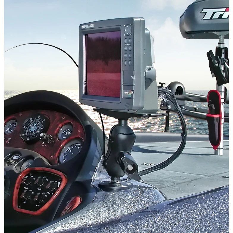 RAM® Large Marine Electronics Mount with Jam Nut - Short - Image 4