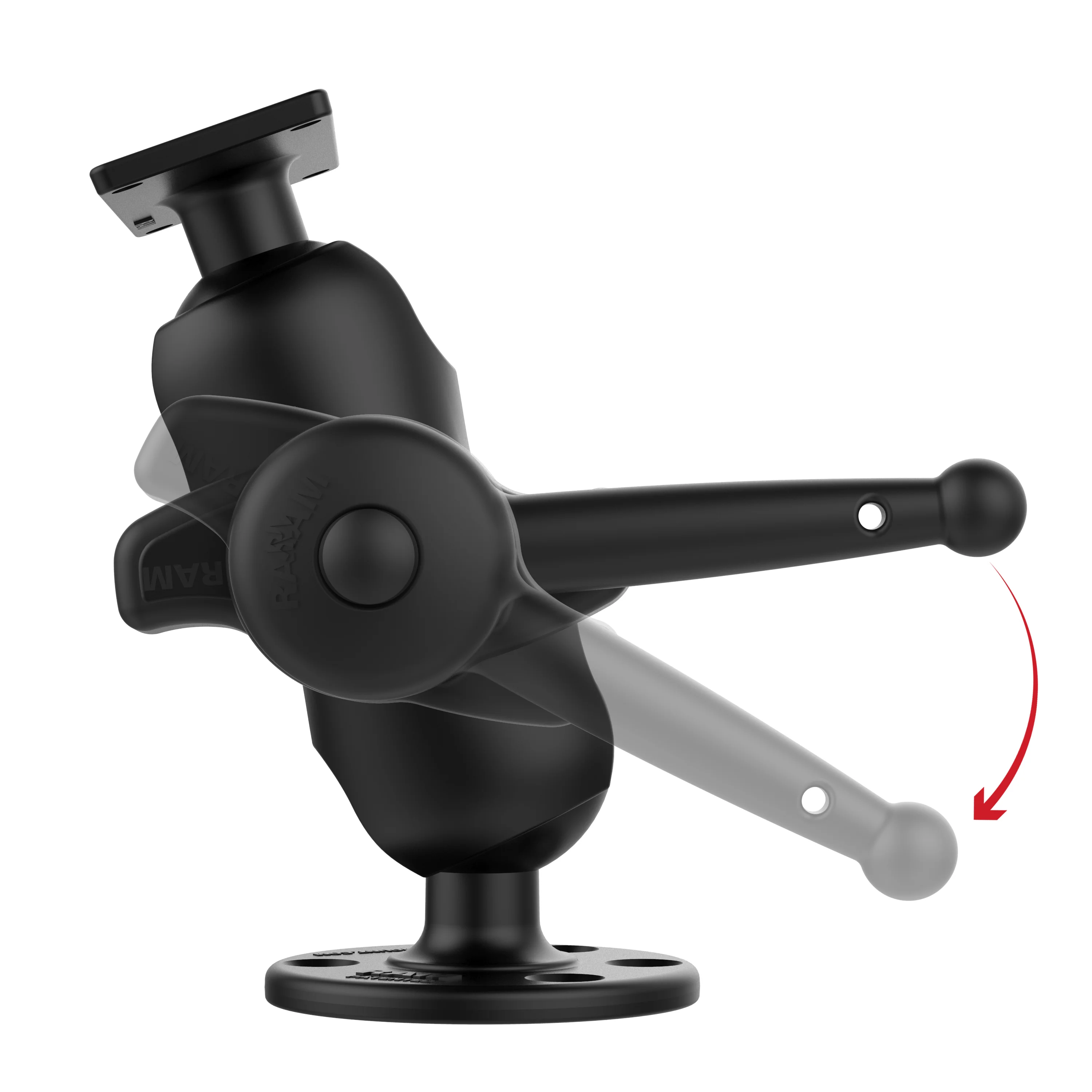 RAM® Drill-Down Ball Mount for Humminbird Helix 8-15, XPLORE & Apex - Image 2