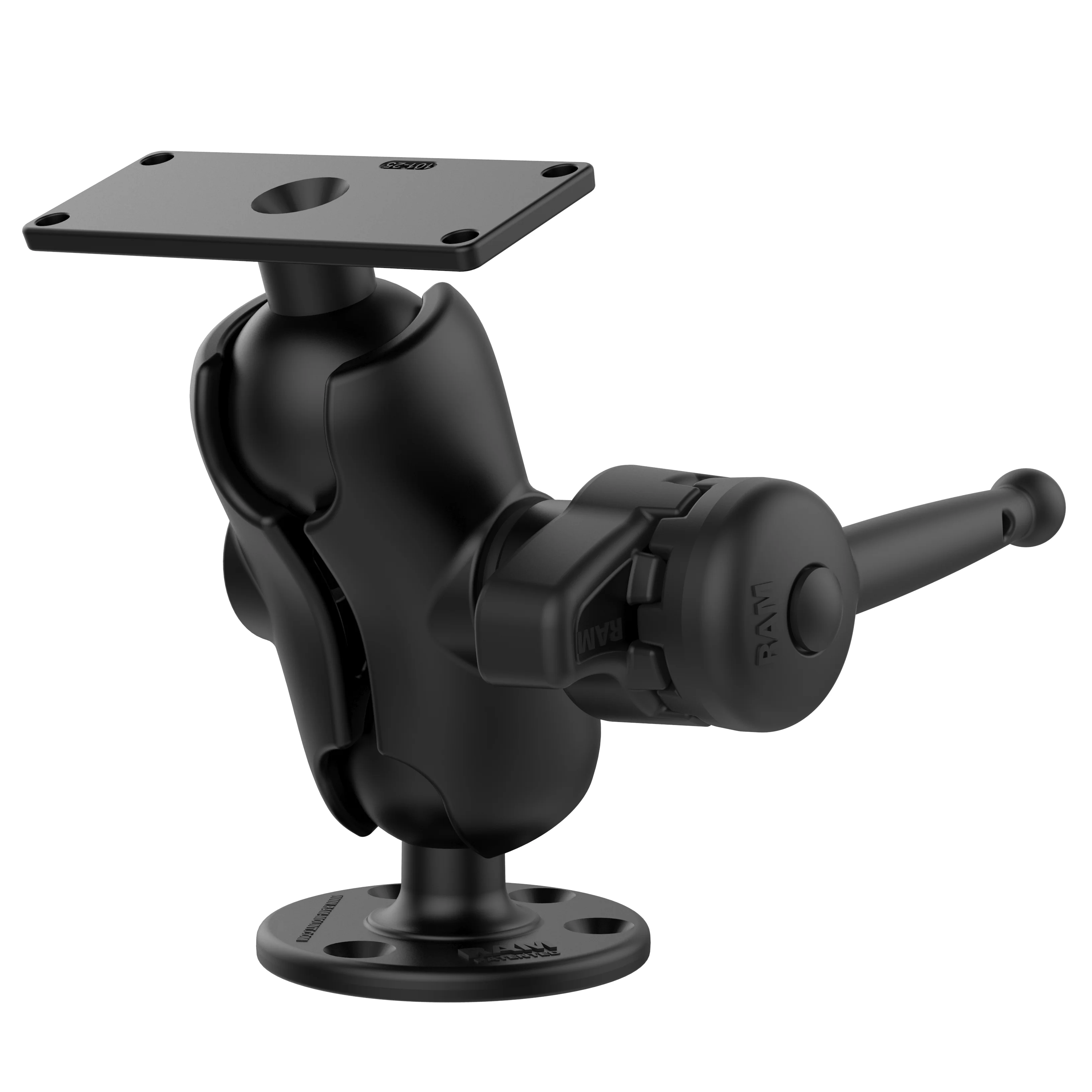 RAM® Drill-Down Ball Mount for Humminbird Helix 8-15, XPLORE & Apex - Image 3
