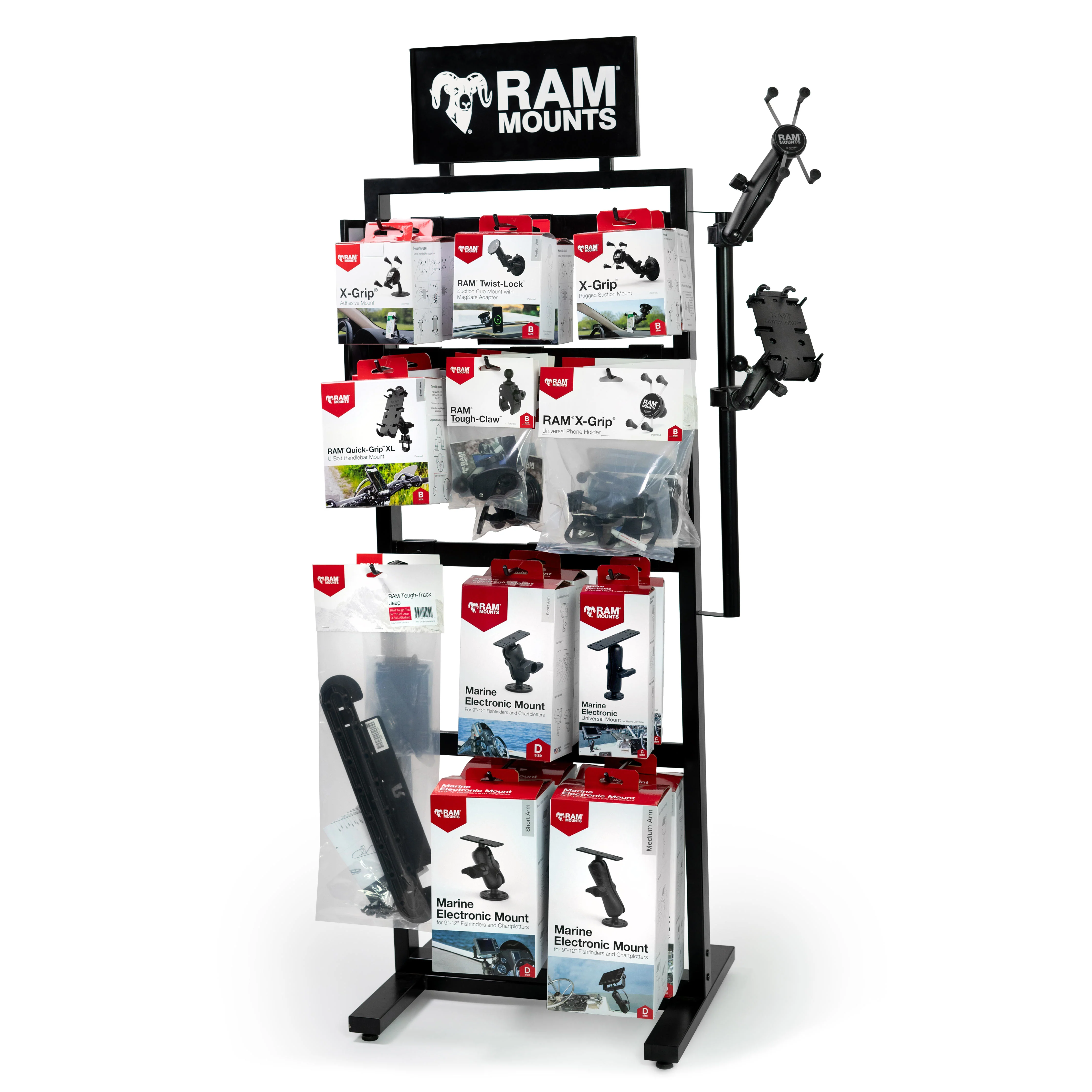 RAM® Standing Floor Display with Pegs - Image 2