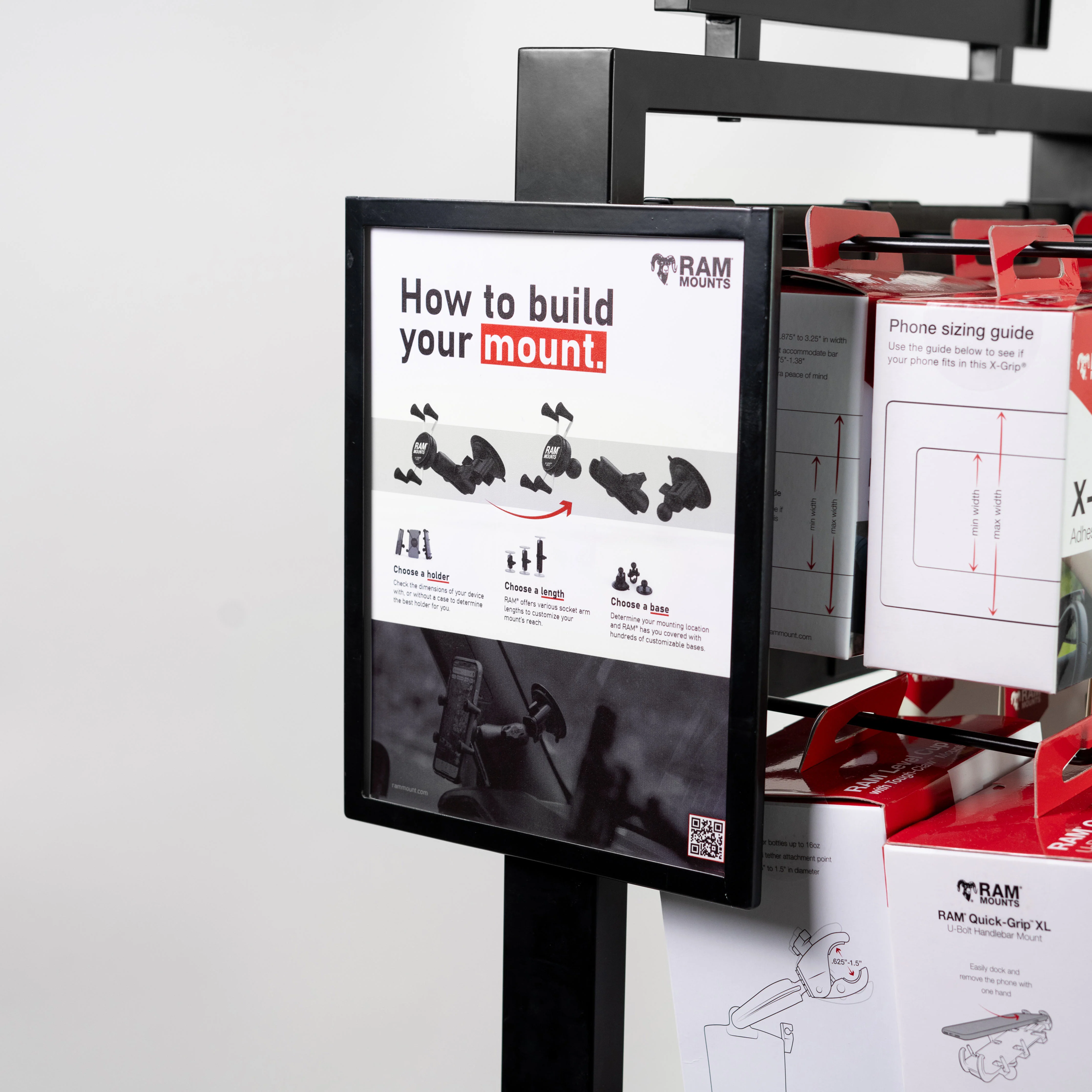 RAM® Standing Floor Display with Pegs - Image 3