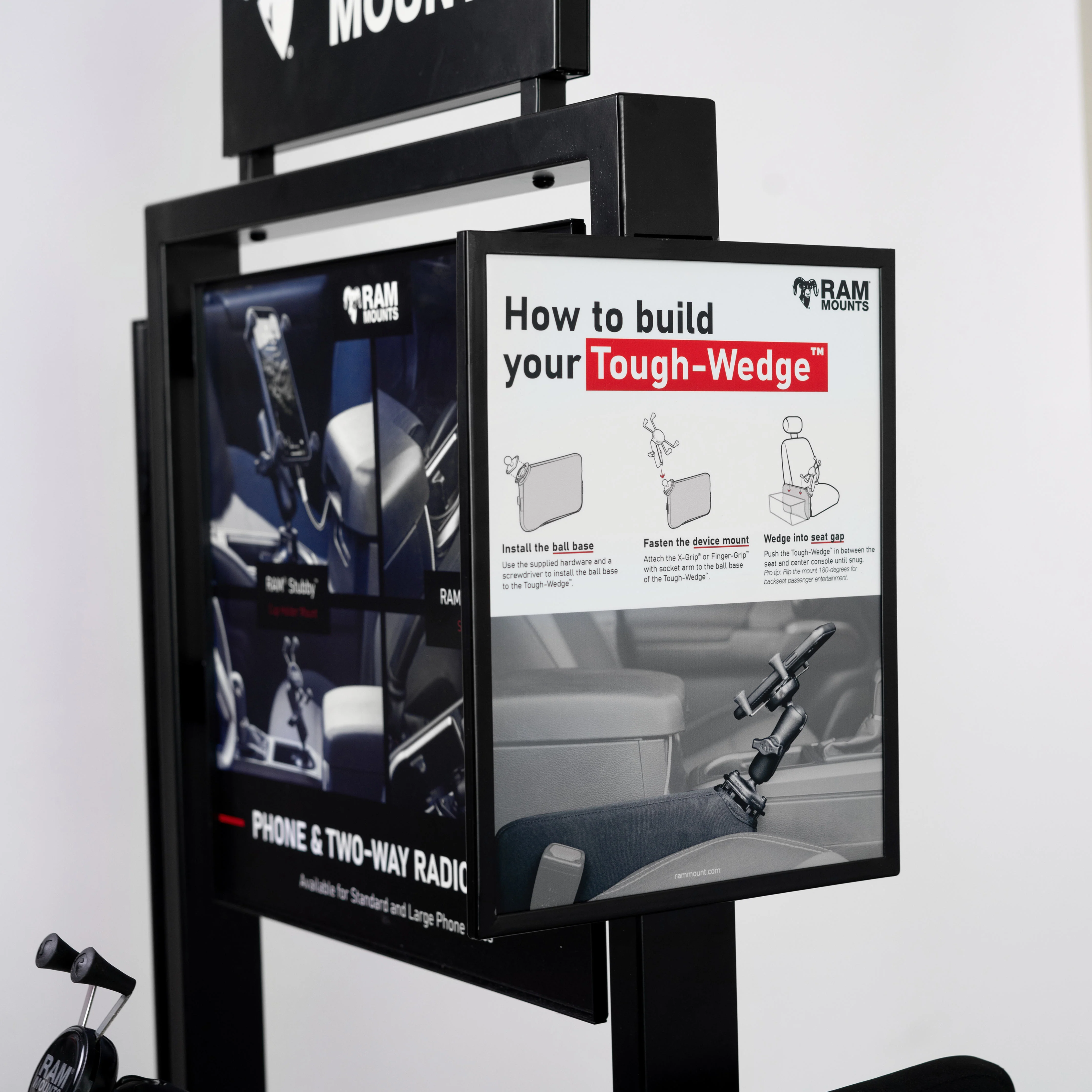 RAM® Standing Floor Display with Baskets - Image 3