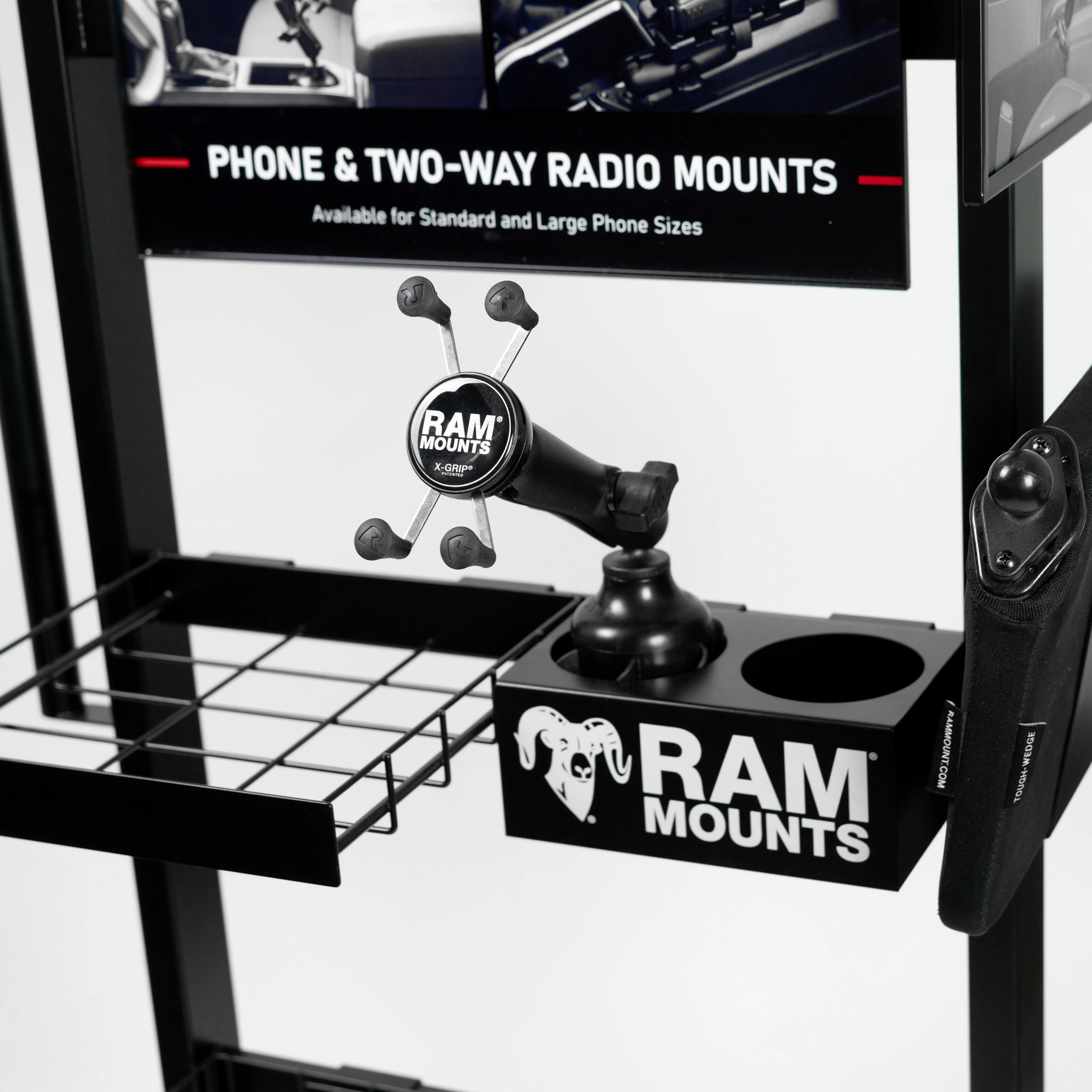 RAM® Standing Floor Display with Baskets - Image 5