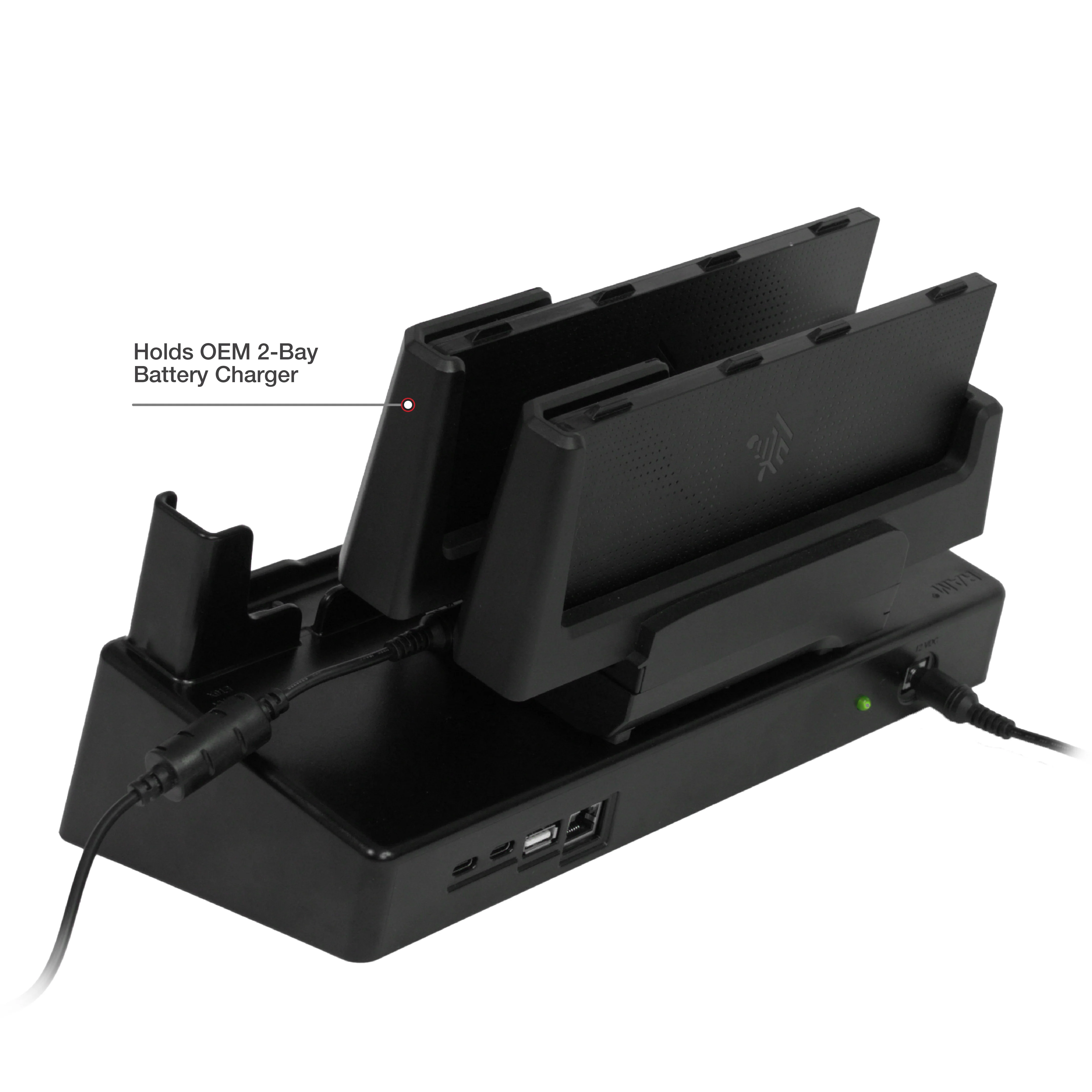 RAM® Desktop Dock for Zebra ET6x with USB & RJ45 Support - Image 5