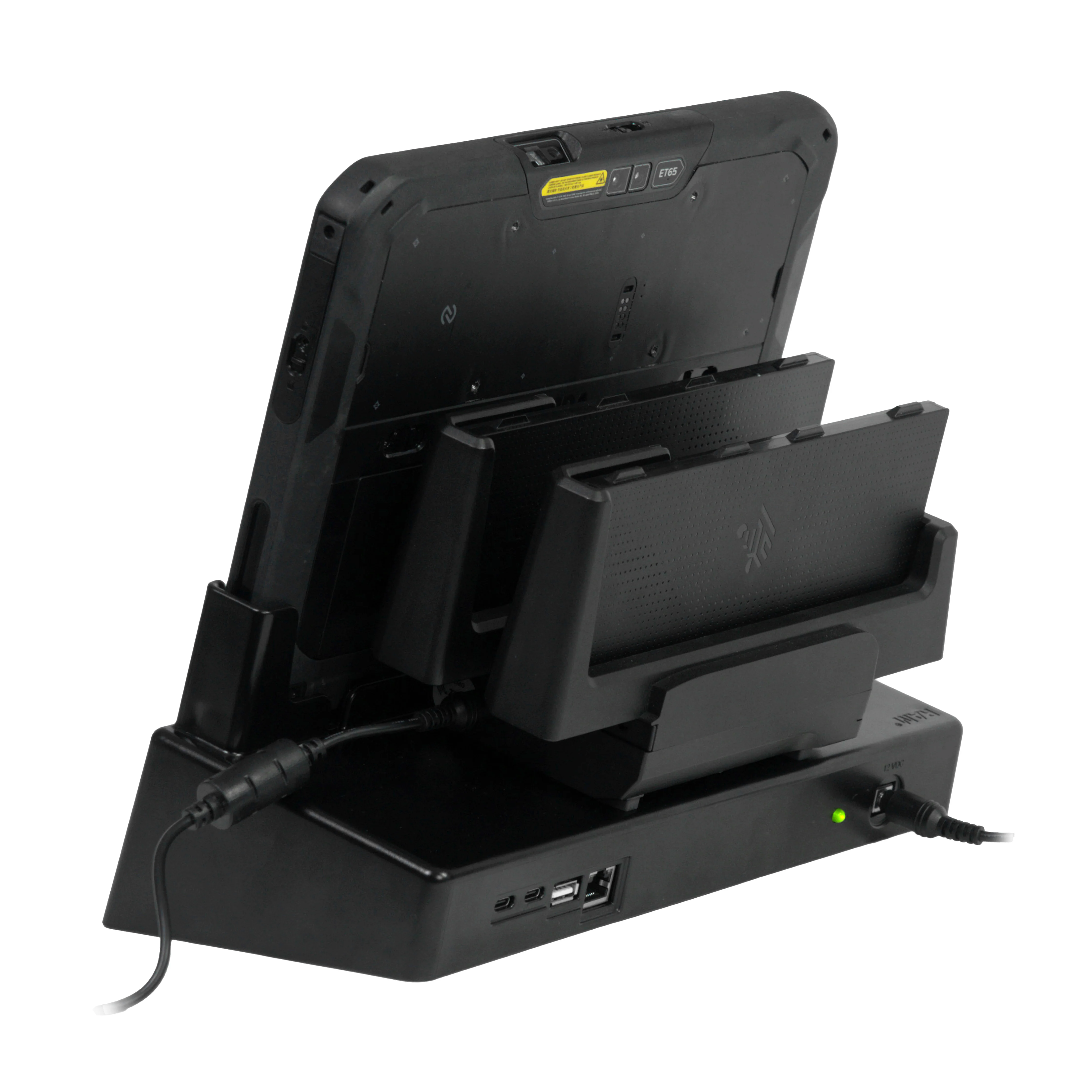 RAM® Desktop Dock for Zebra ET6x with USB & RJ45 Support - Image 7
