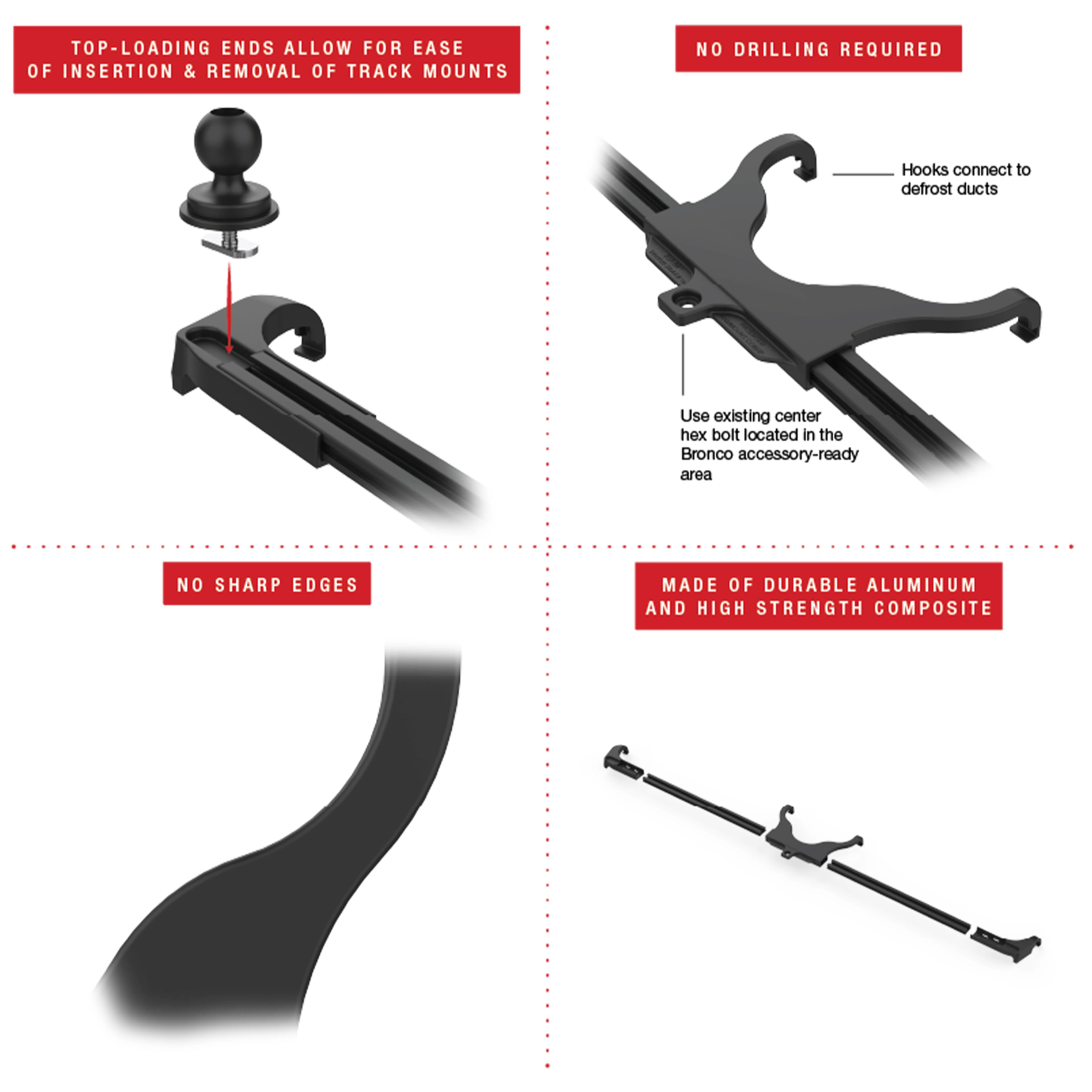 RAM® Tough-Track™ for '21-24 Ford Bronco - Image 9