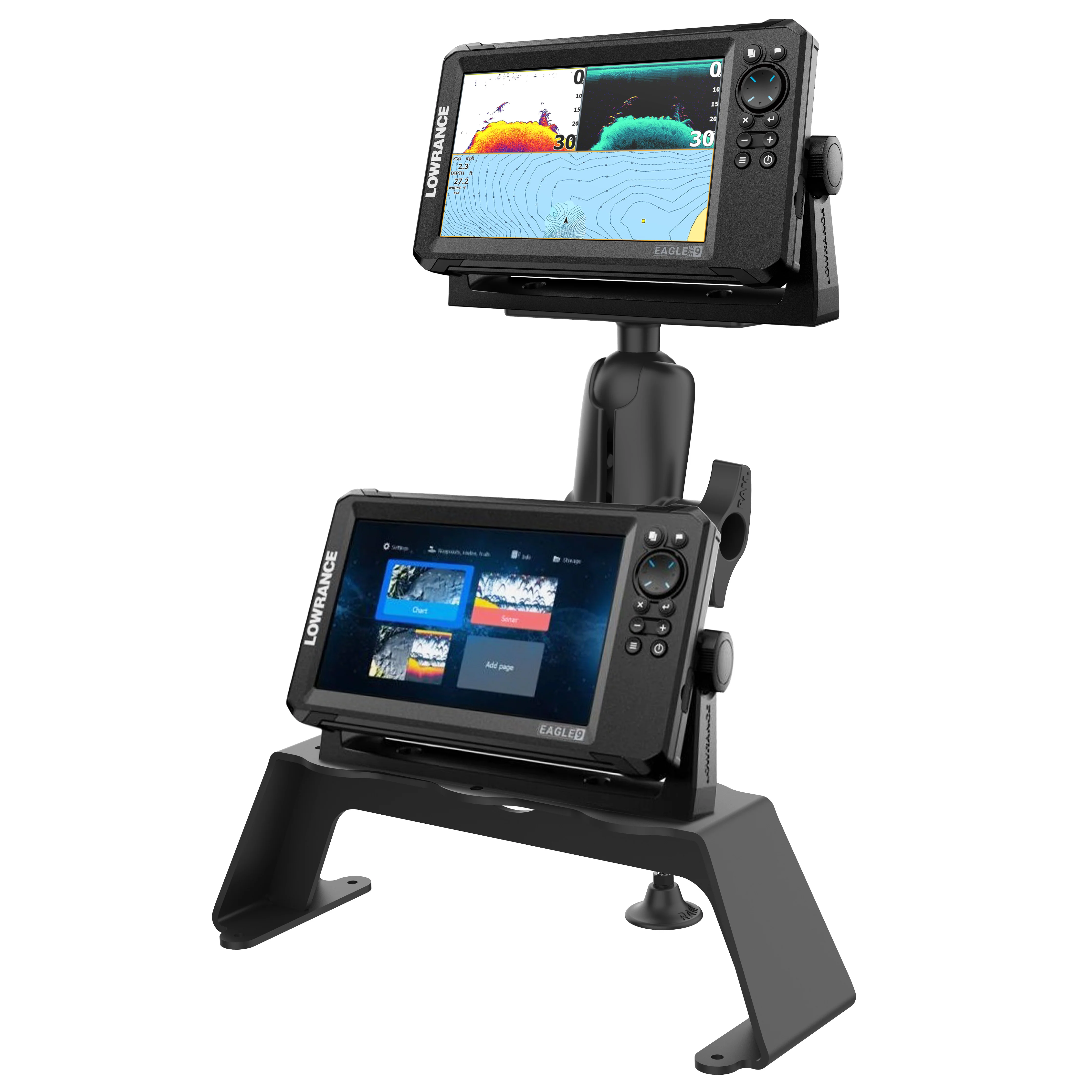 RAM® Heavy Duty Fish Finder Deck Mount - Image 3