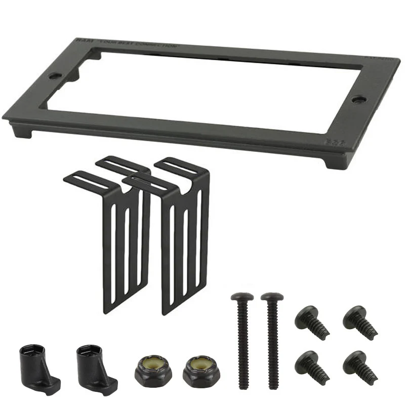 RAM® Tough-Box™ 4" Custom Faceplate for 7" x 3" Devices