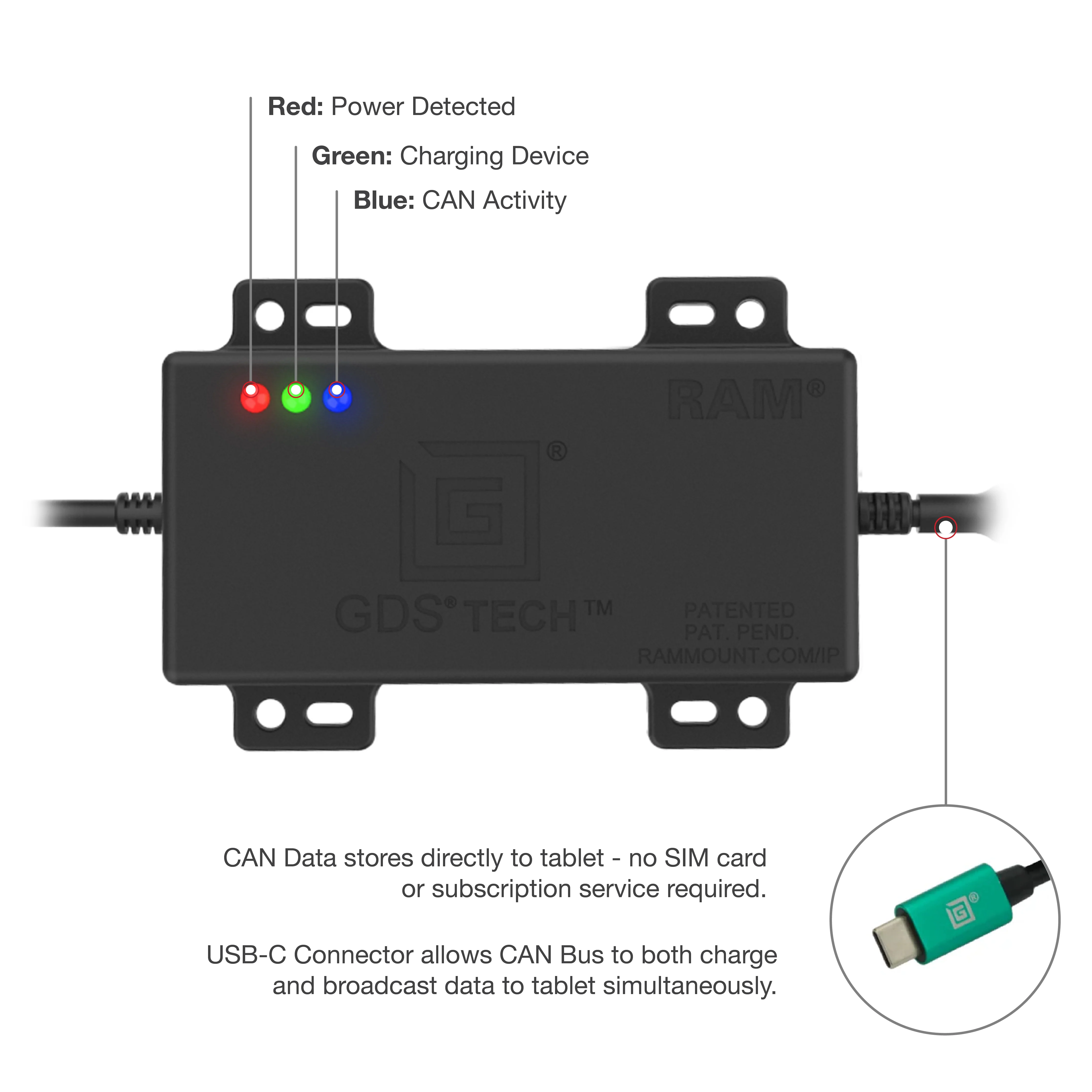 GDS® CAN Bus with RP1226 Connector - Image 3