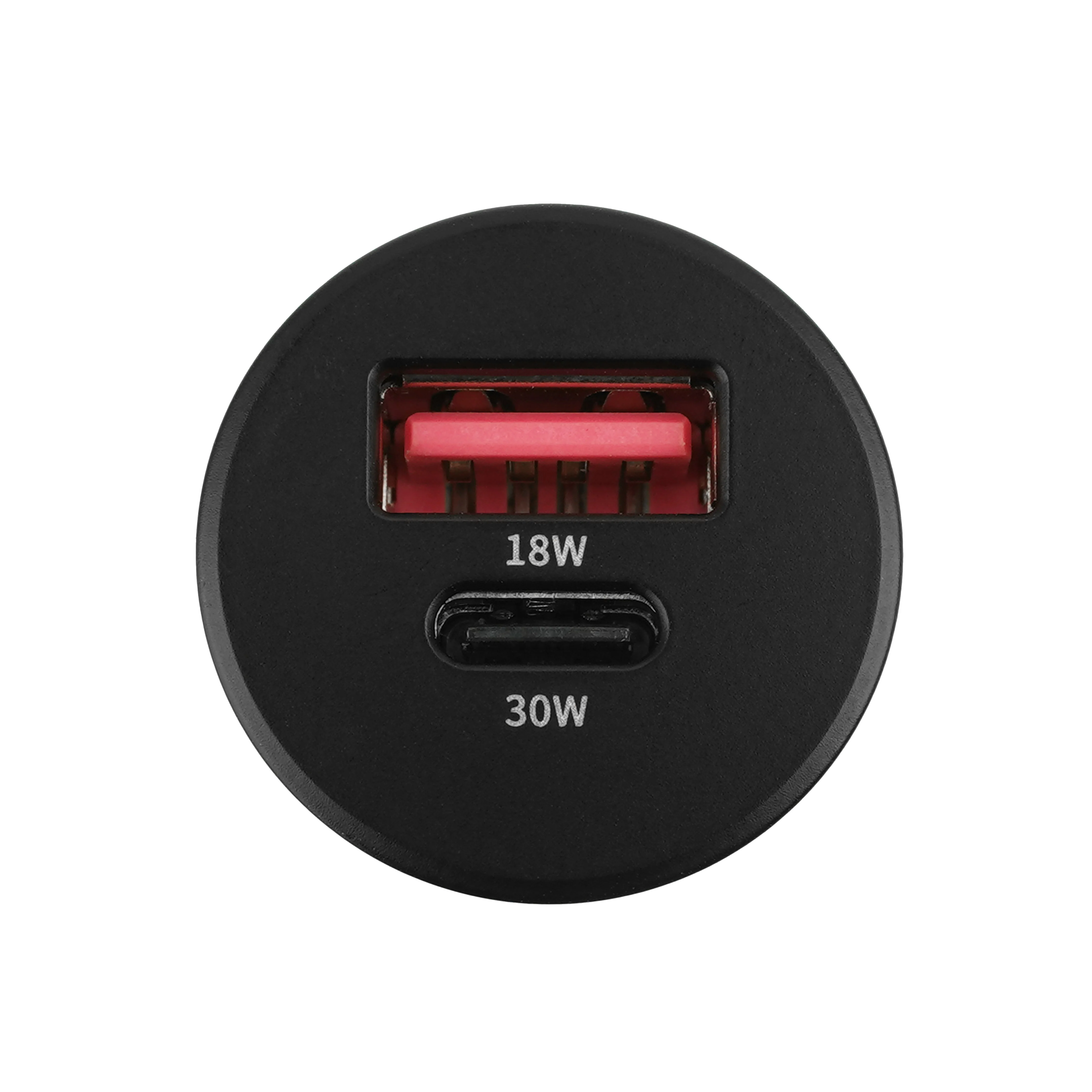 GDS® Type-C and Type A 2-Port Cigarette Charger - Image 4