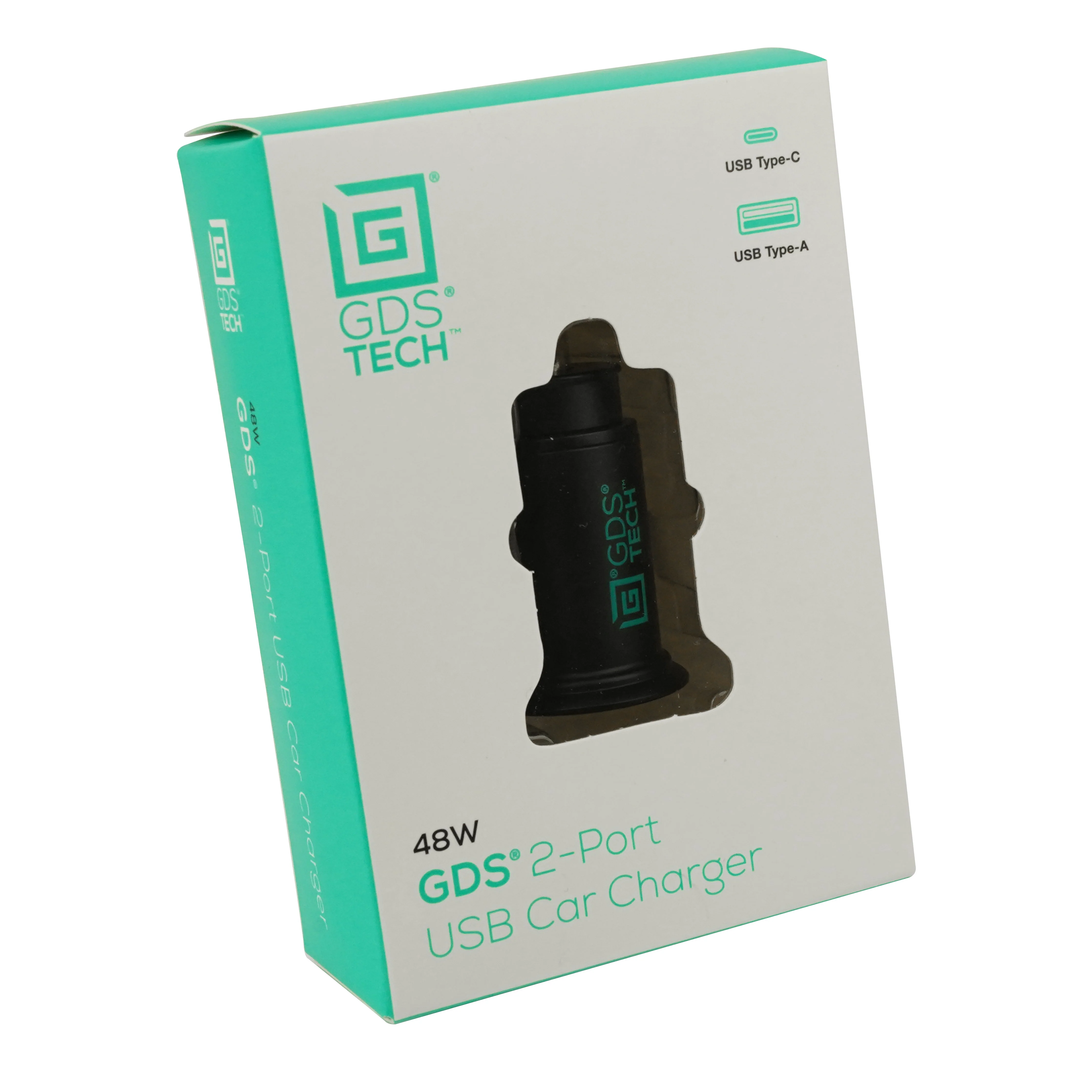 GDS® Type-C and Type A 2-Port Cigarette Charger - Image 5