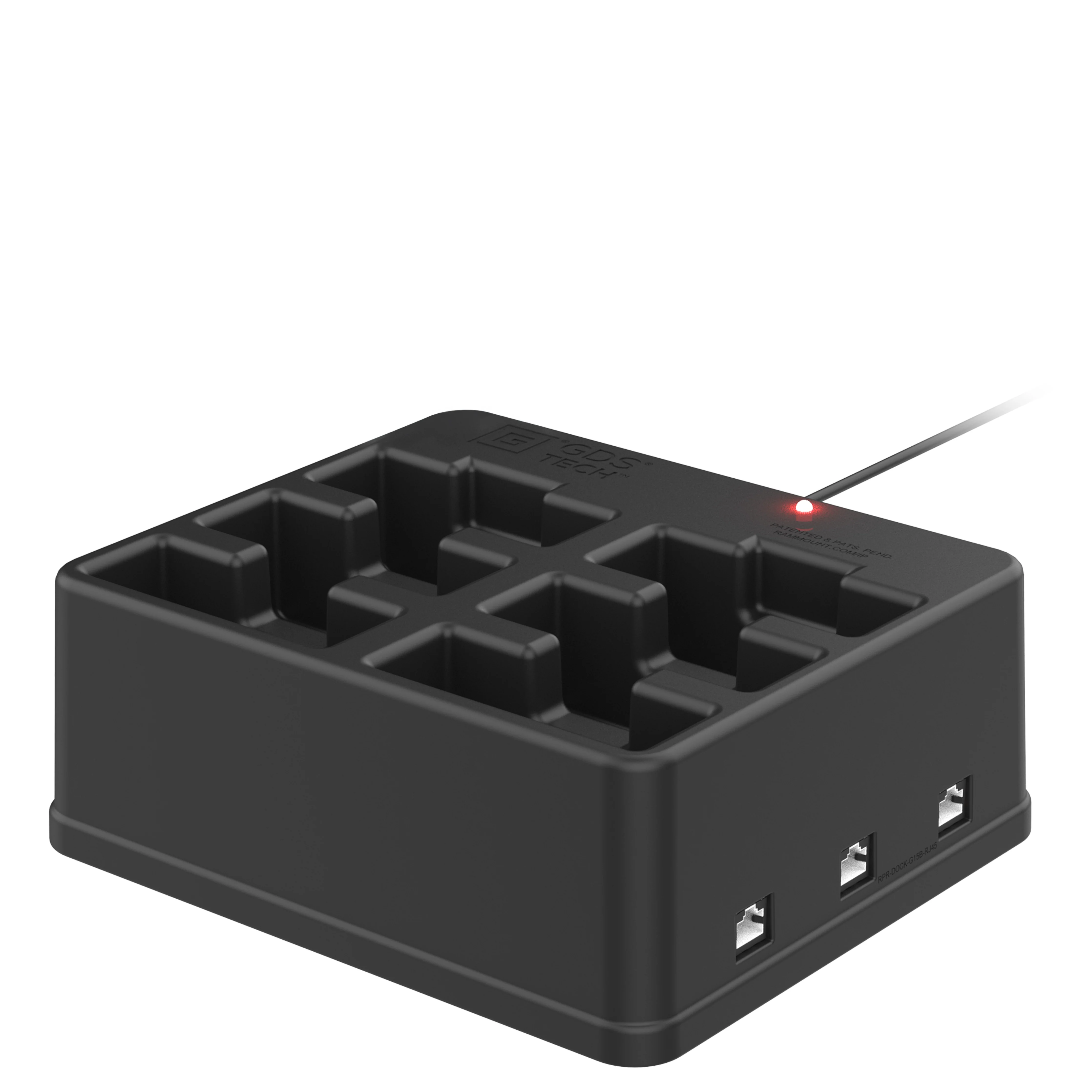 GDS® 6-Port Power + RJ45 Dock for Handhelds with IntelliSkin® - Image 2
