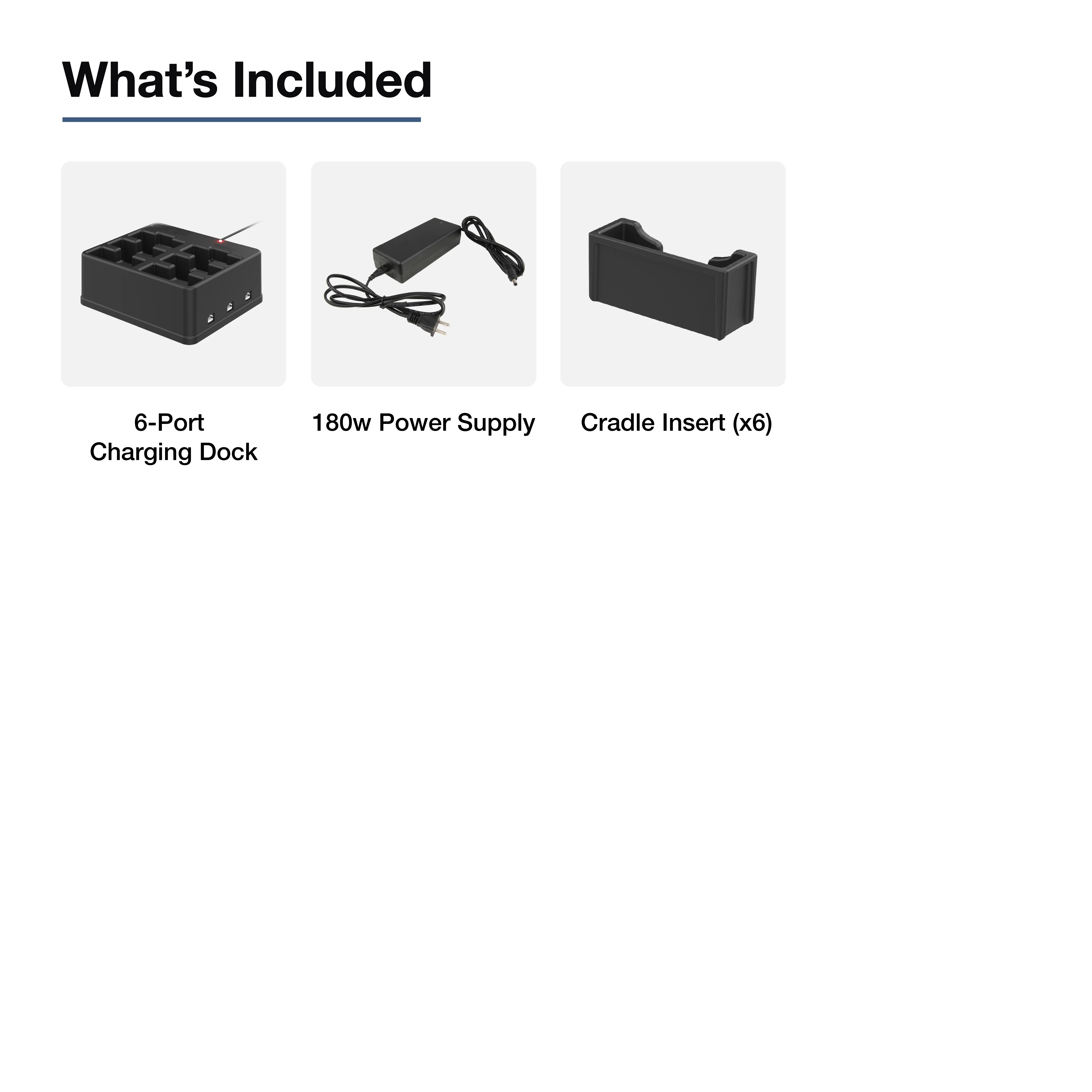 GDS® 6-Port Power + RJ45 Dock for Handhelds with IntelliSkin® - Image 7