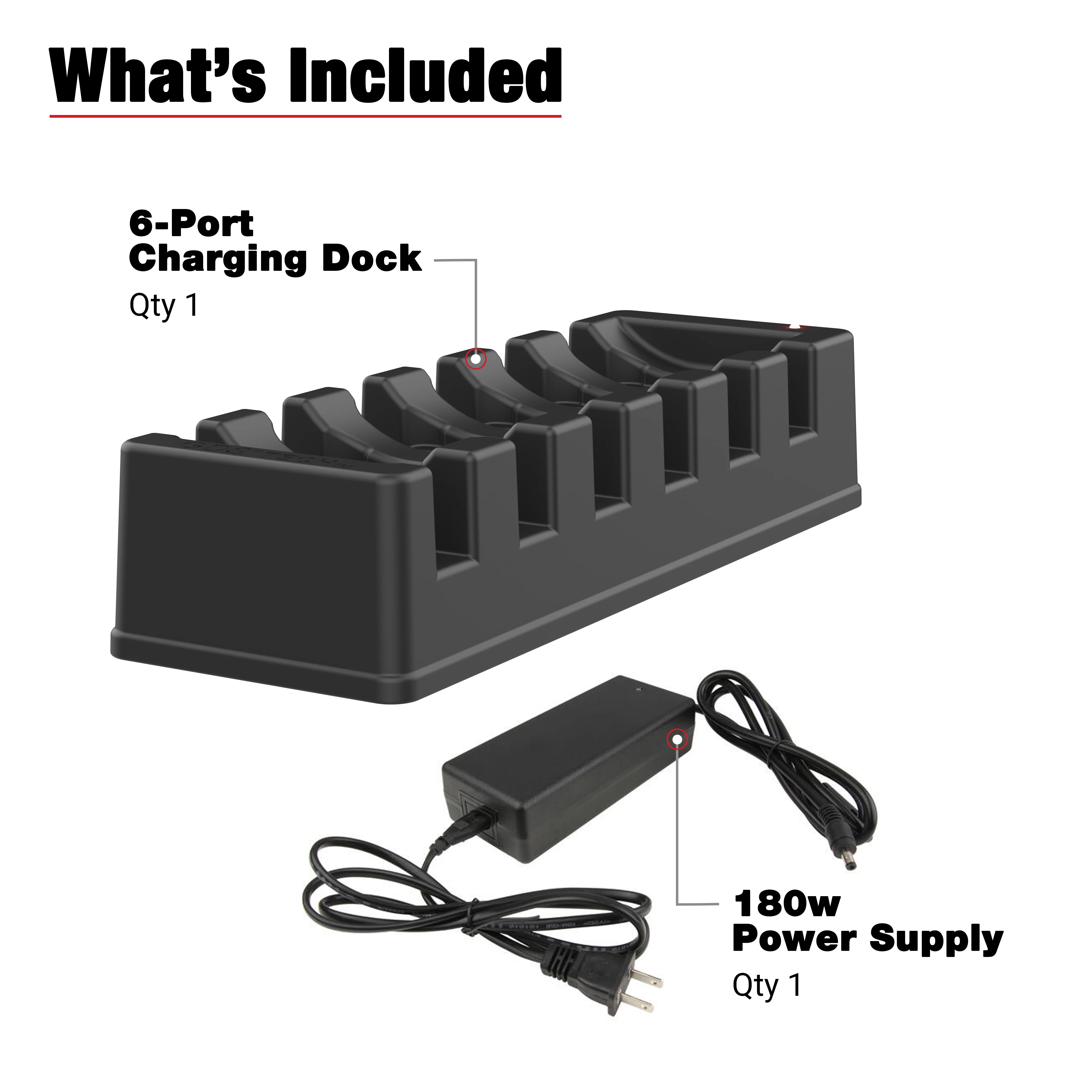 GDS® 6-Port Power + Single RJ45 Dock for Tablets with IntelliSkin® - Image 6