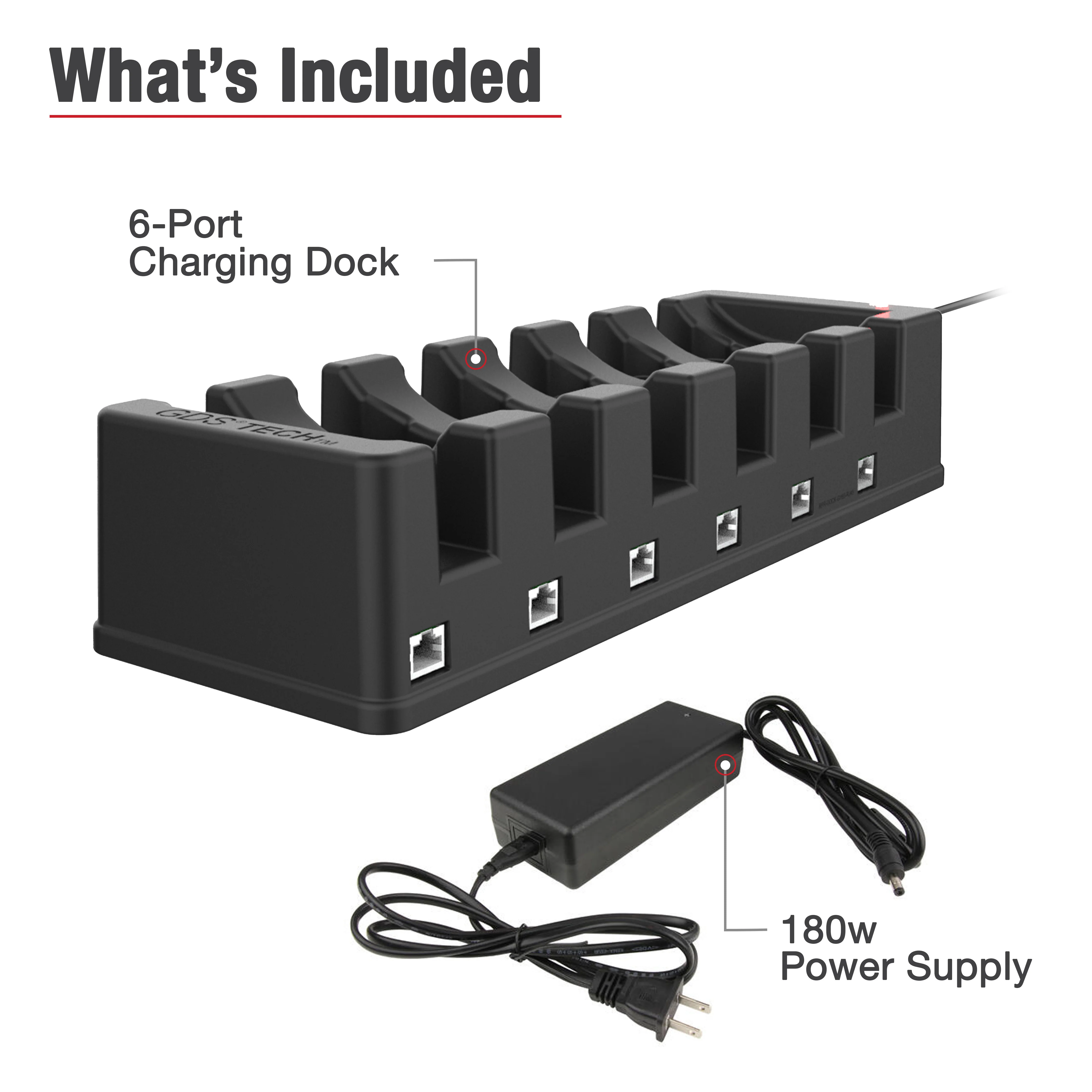 GDS® 6-Port Power + 6-Port RJ45 Dock for Tablets with IntelliSkin® - Image 6