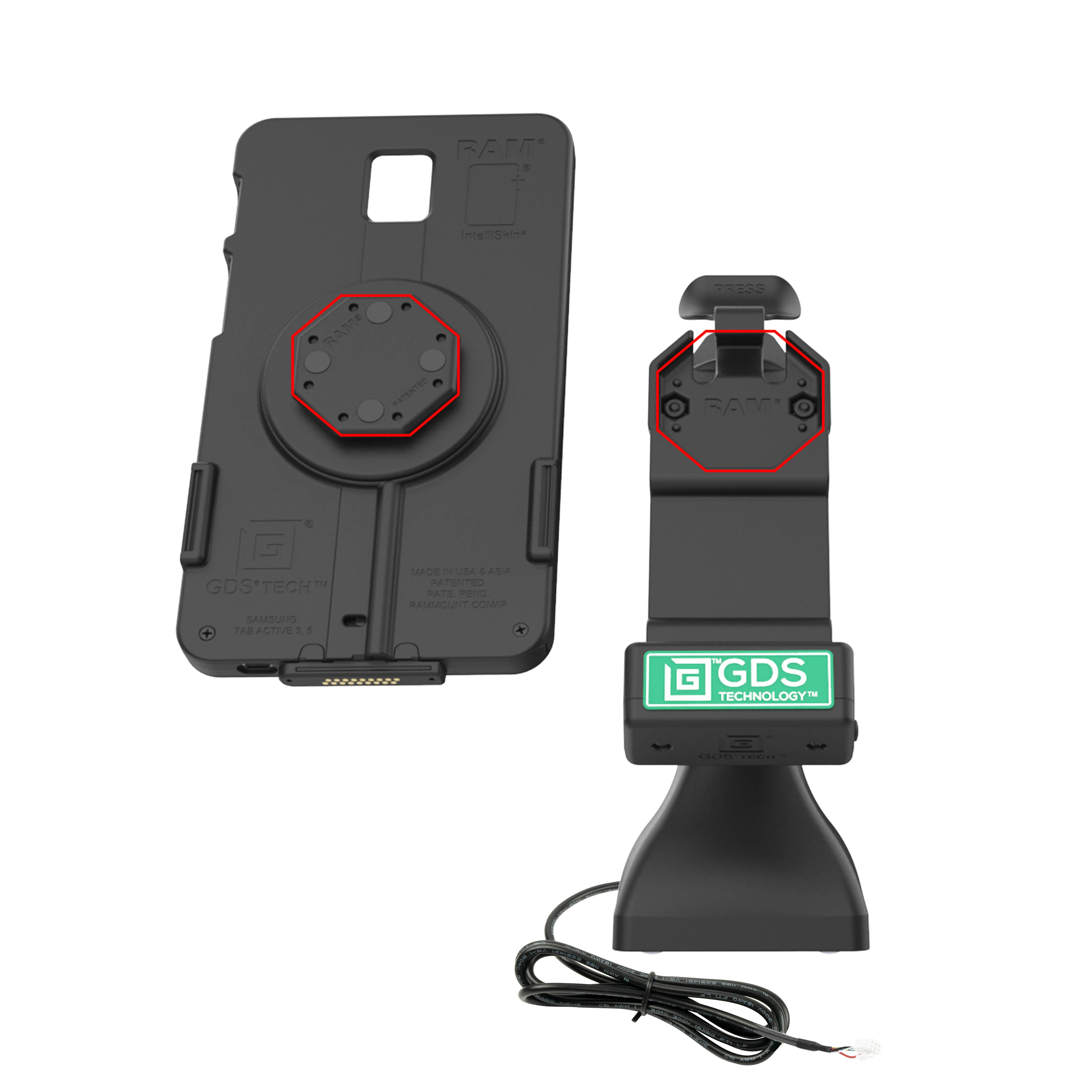 GDS® Uni-Conn™ 7" Pedestal Dock with PoE - Image 5