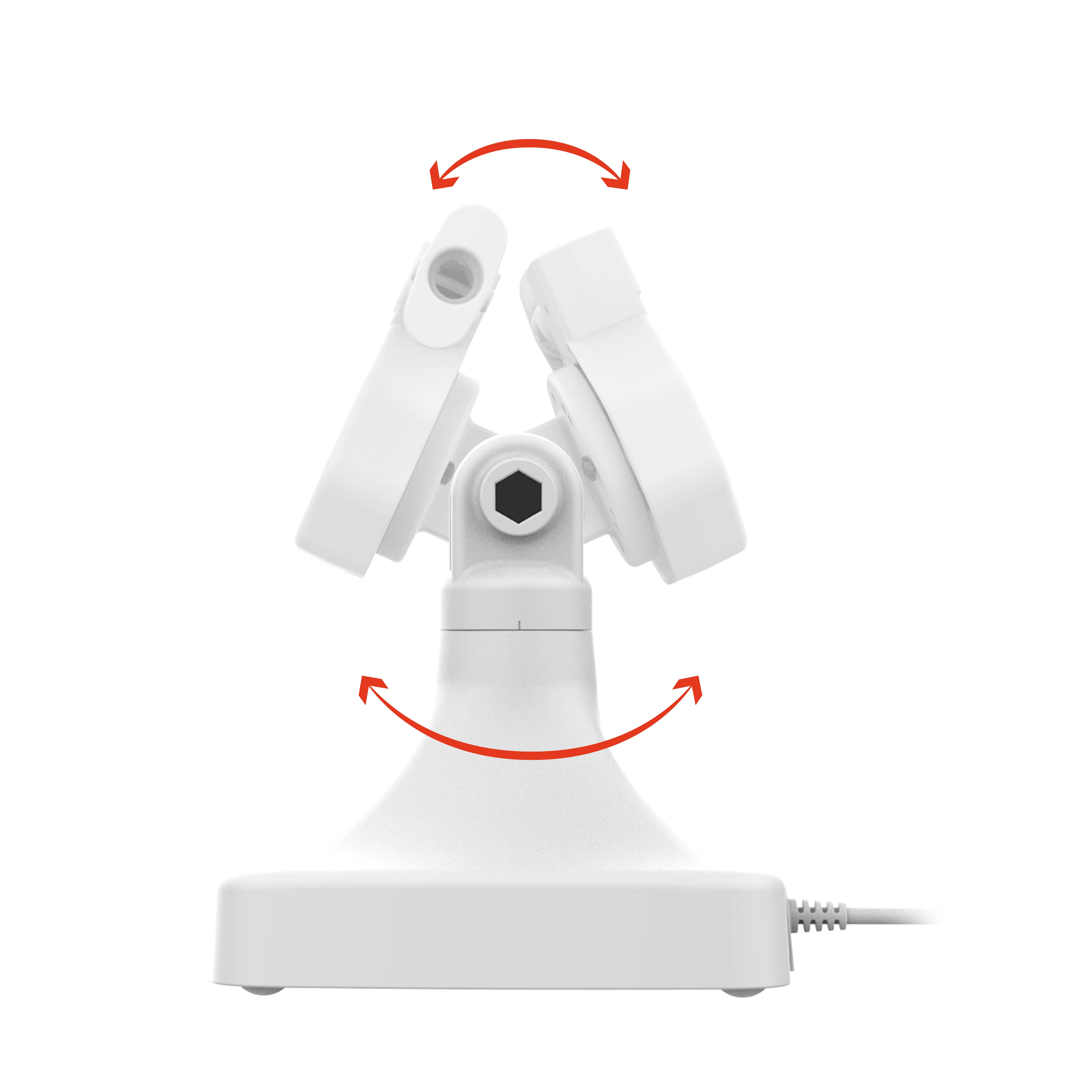 GDS® Uni-Conn™ Powered Tilt & Swivel Dock with USB-C - Gray - Image 3