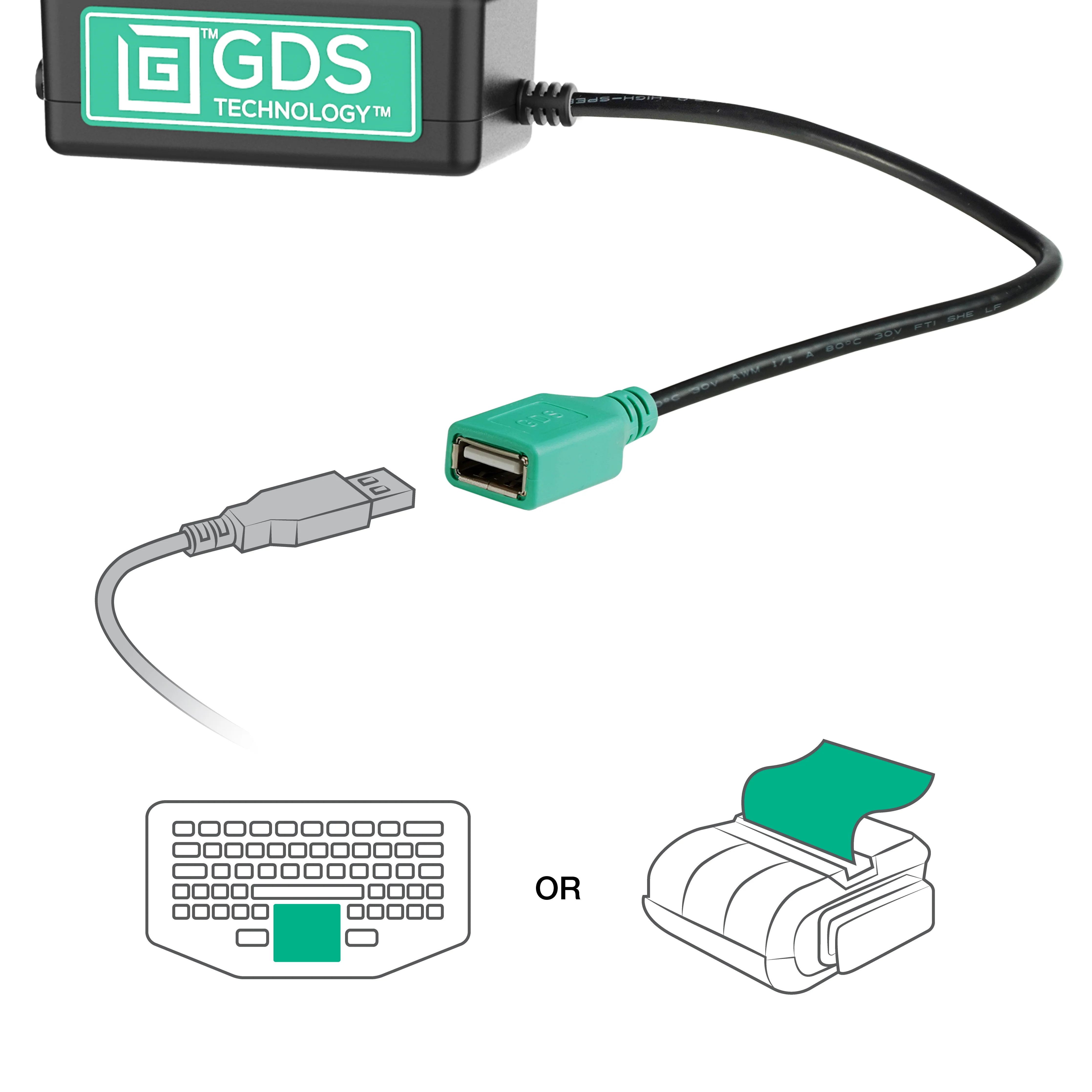 GDS® Tough-Dock™ + Single USB-A for Samsung Tab A 8.4 SM-T307 - Image 5