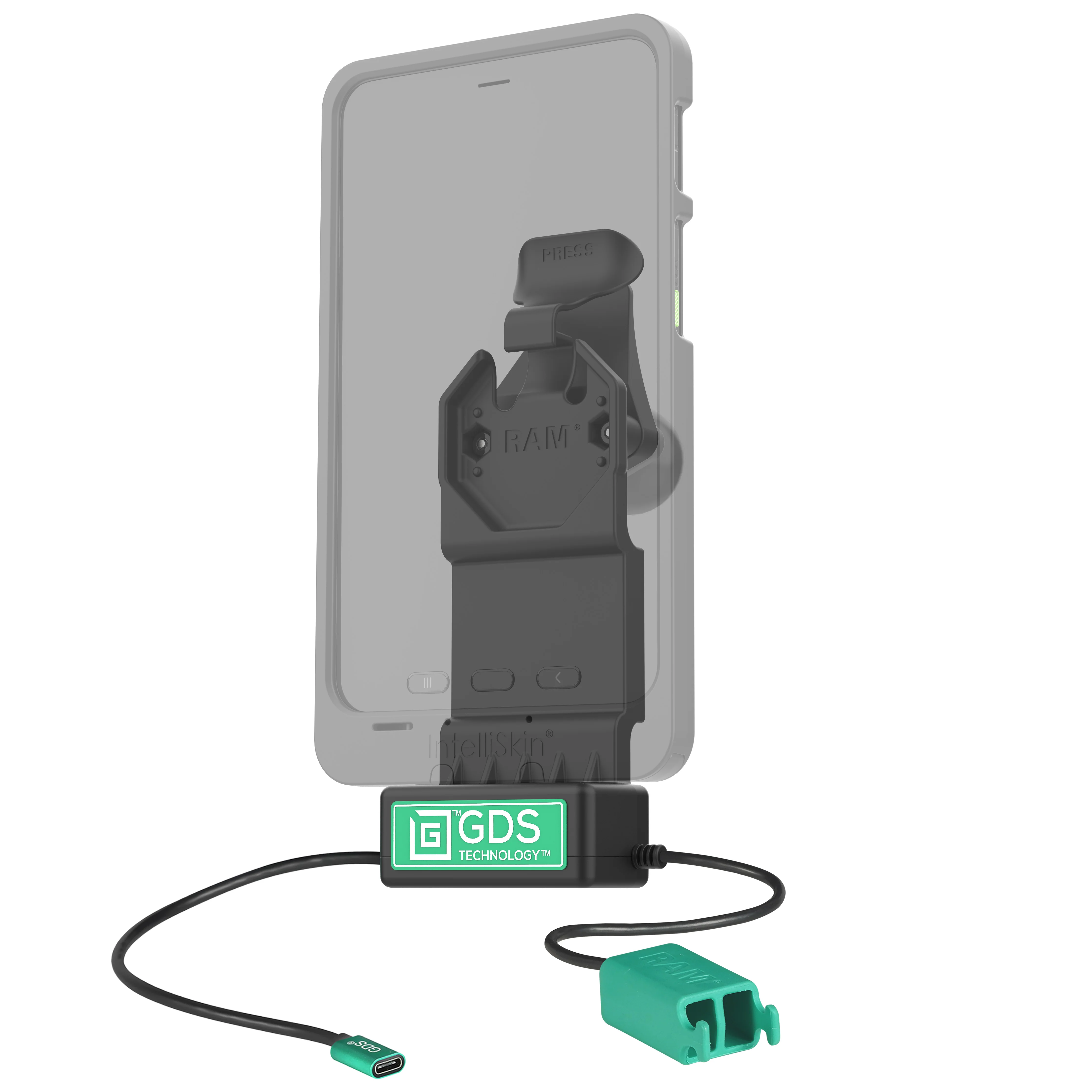 GDS® Uni-Conn™ Dock + Dual USB-A with Release Lever - Image 2