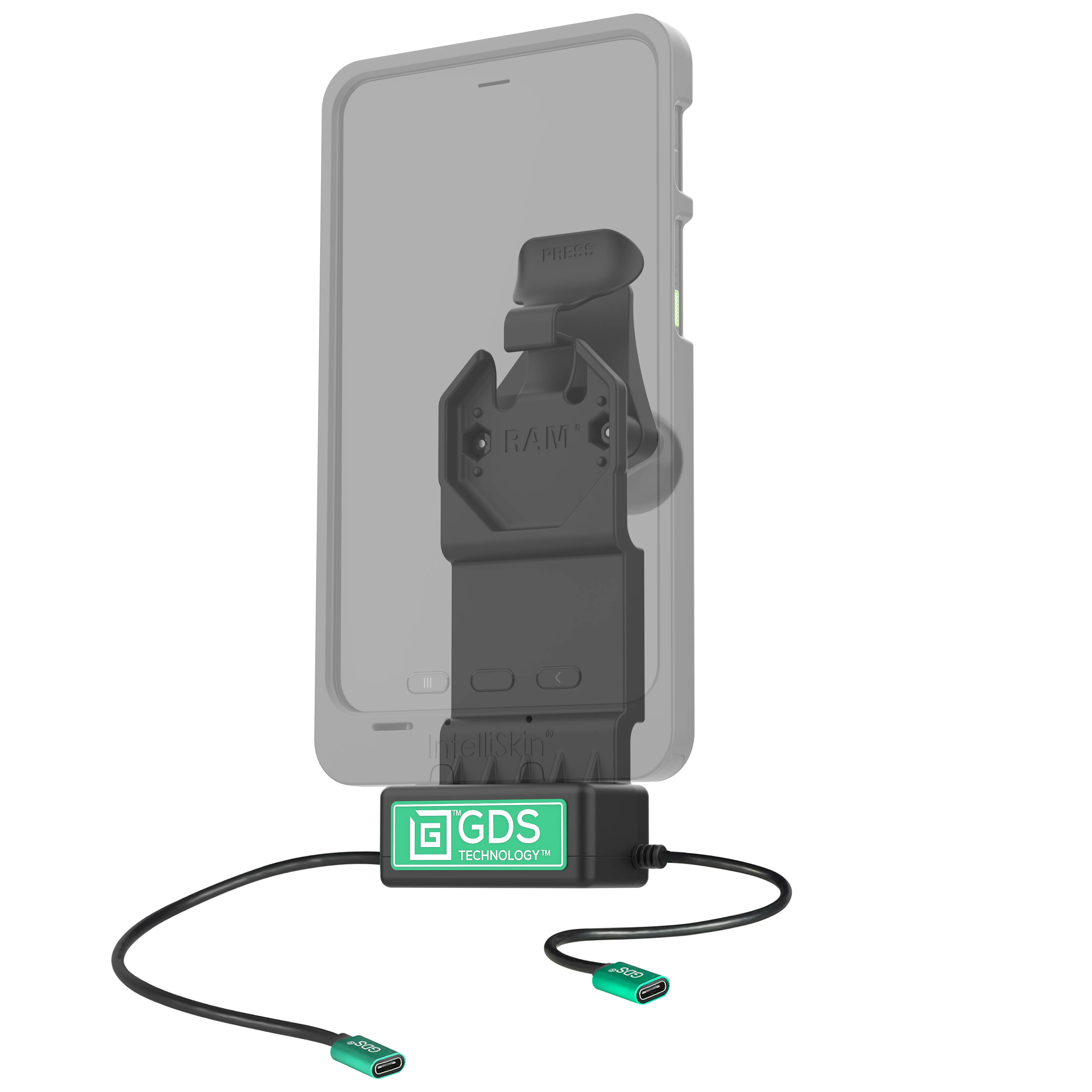 GDS® Uni-Conn™ Dock + Single USB-C with Release Lever - Image 2
