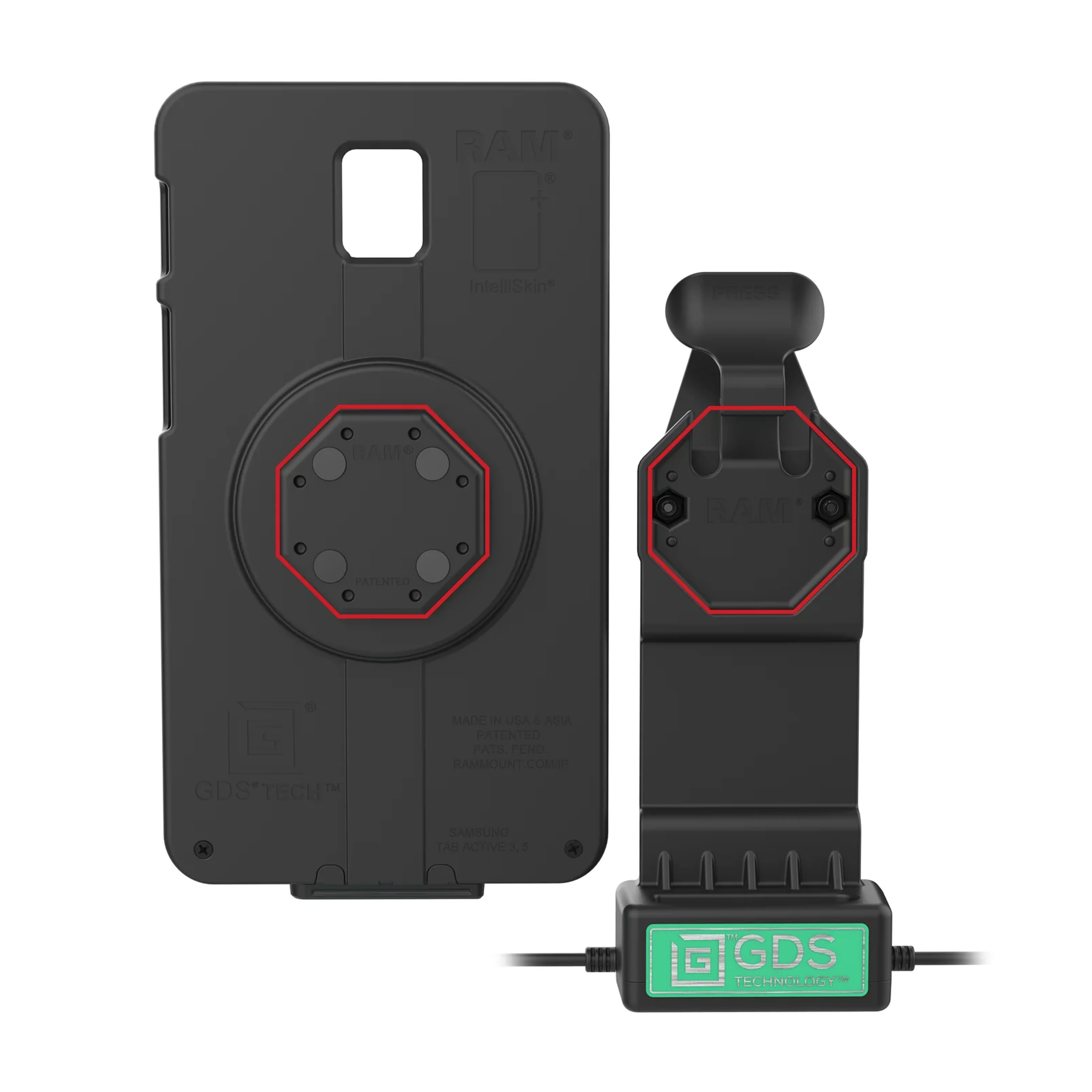 GDS® Uni-Conn™ Dock + USB-A & RJ45 with Release Lever - Image 3