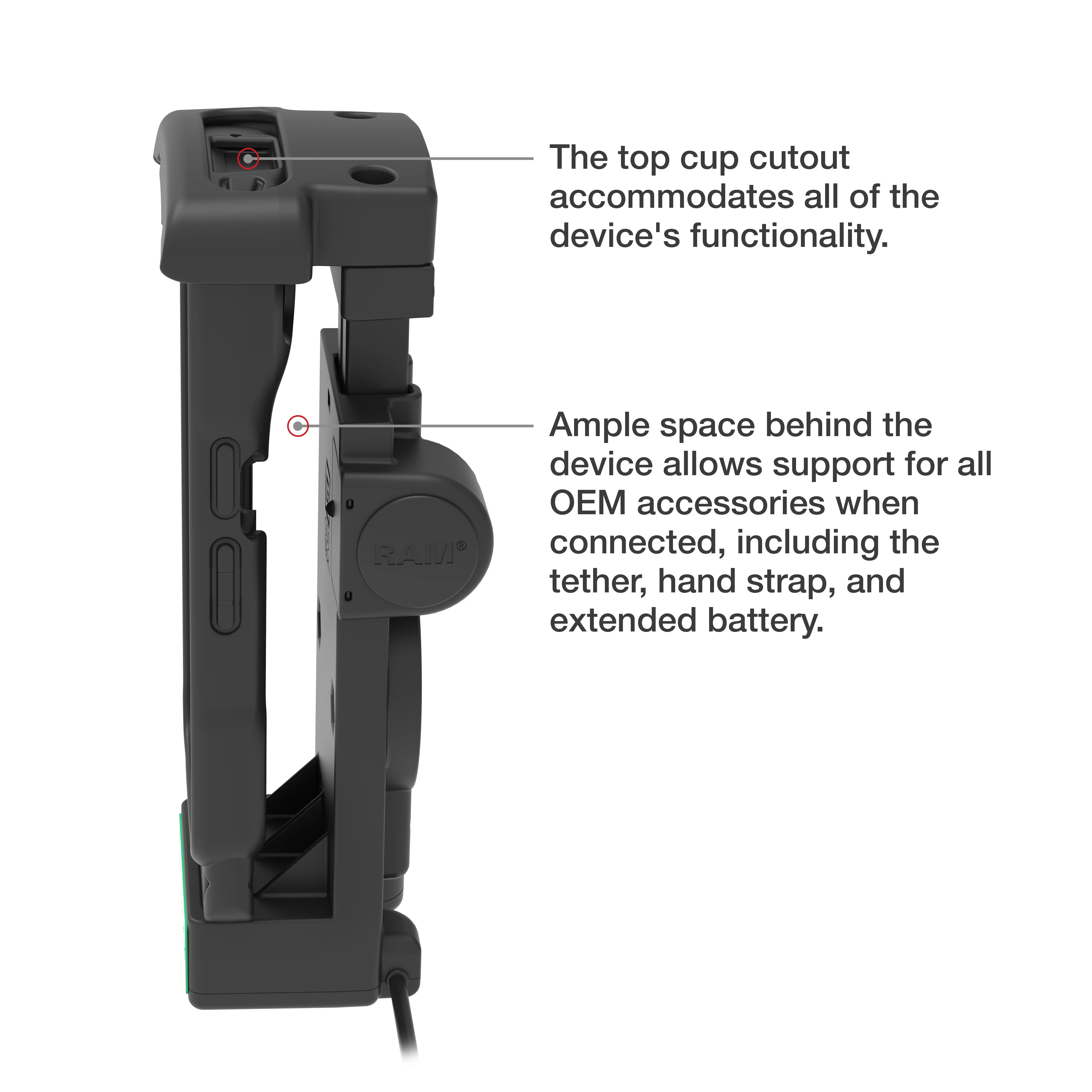 GDS® Powered Dock + USB-A for Zebra TC2x & TC5x - Image 6