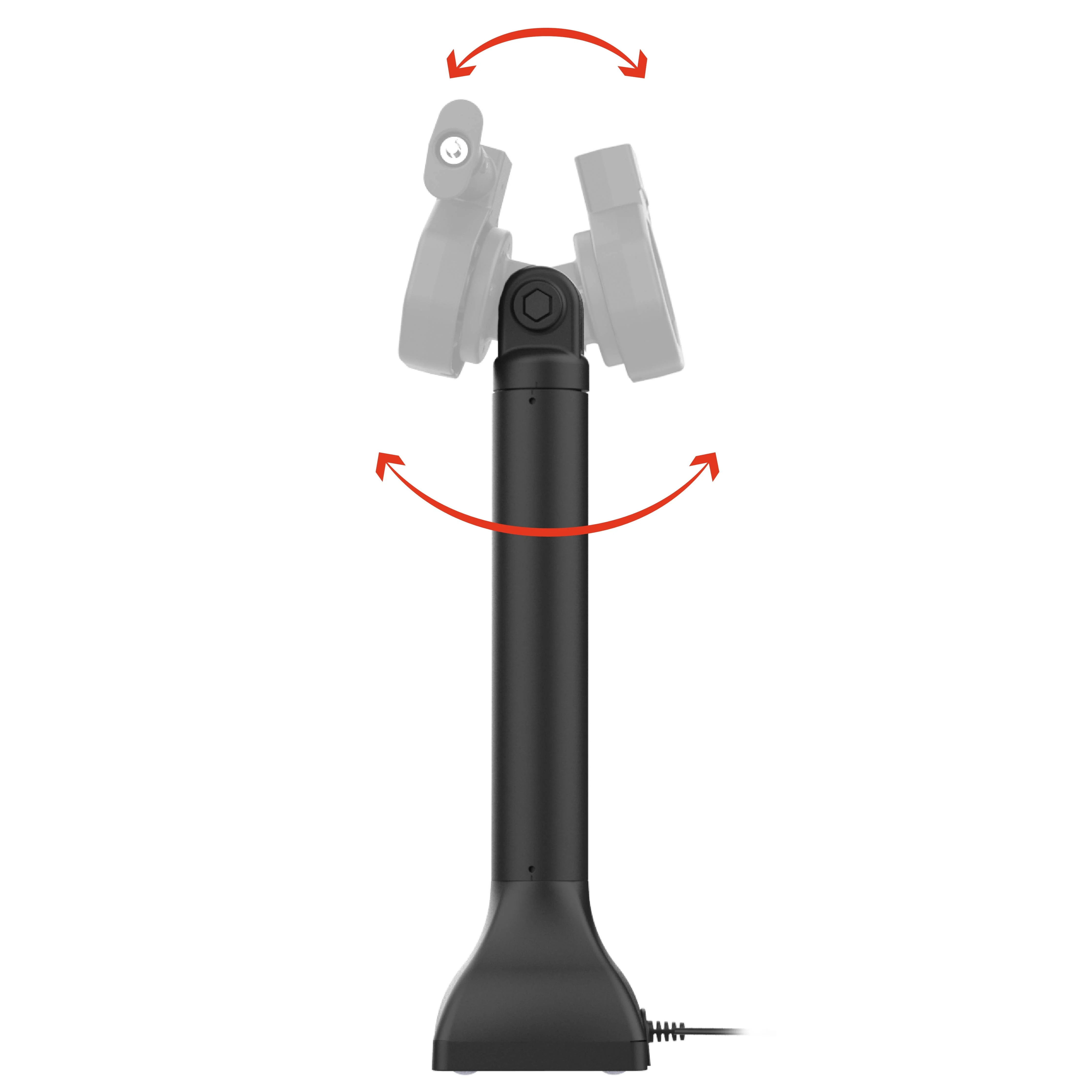 GDS® Uni-Conn™ Powered 14" Locking Pedestal Dock with USB-C - Image 3