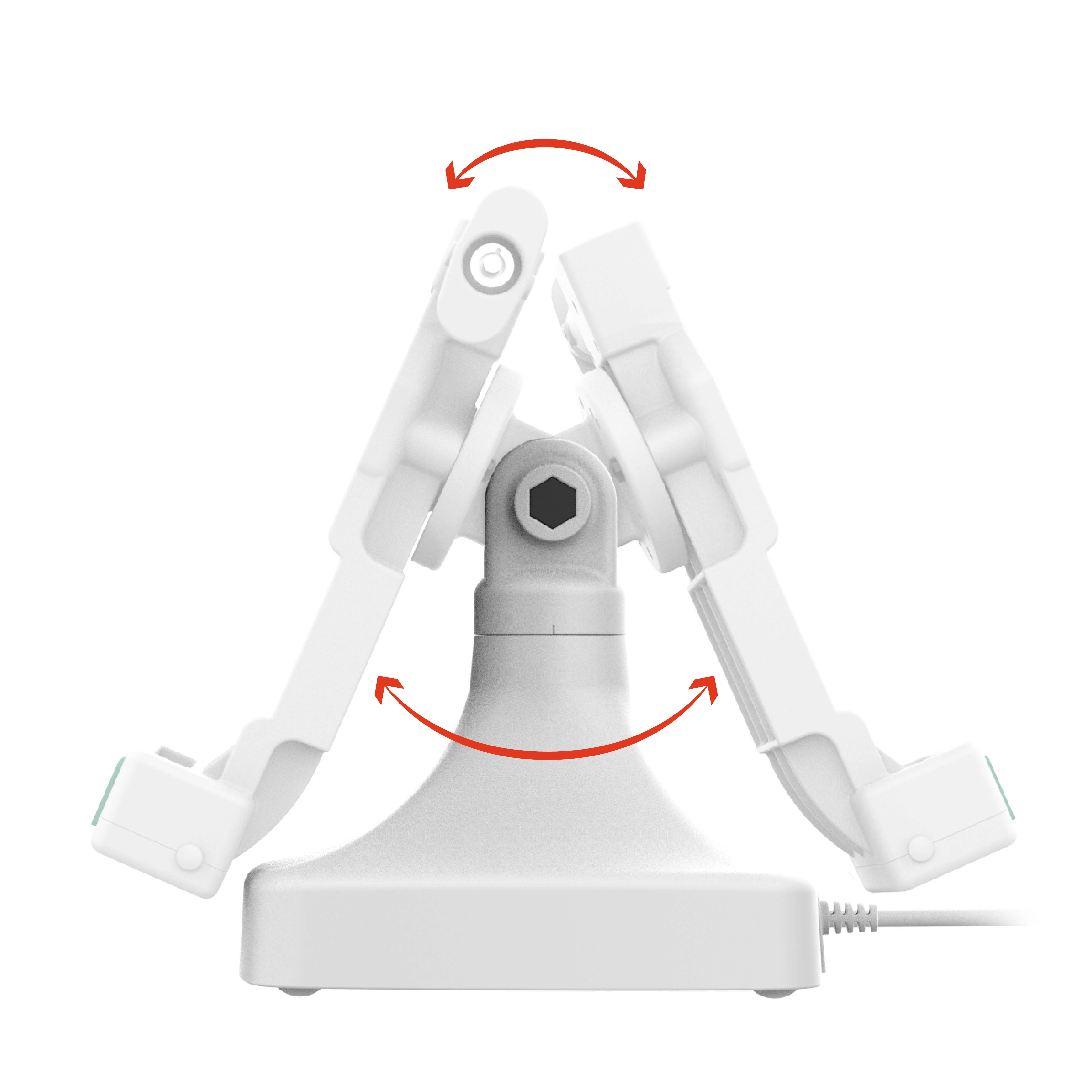 GDS® Uni-Conn™ Locking Tilt & Swivel Dock with USB-C + Data - Gray - Image 3