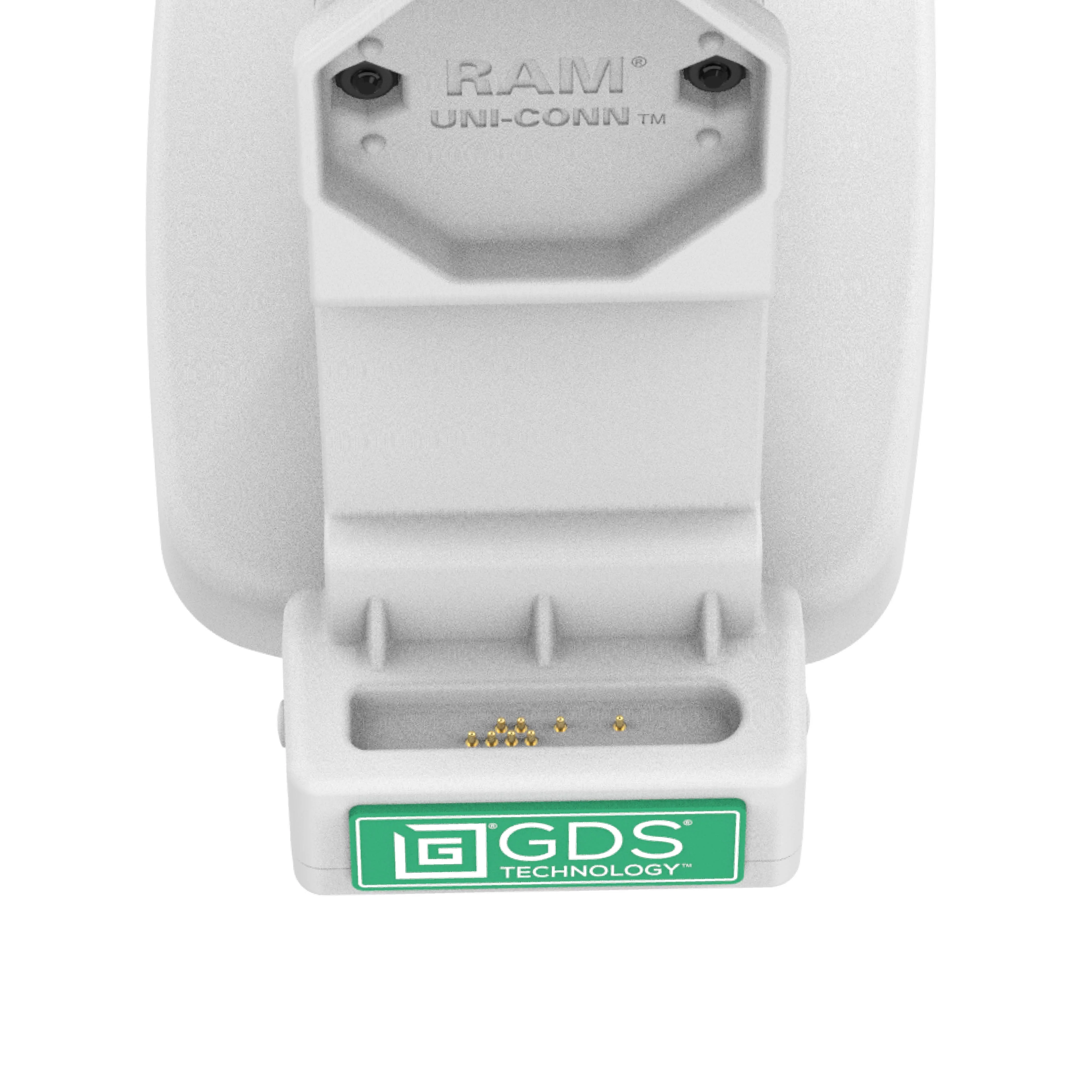GDS® Uni-Conn™ Locking Tilt & Swivel Dock with USB-C + Data - Gray - Image 6