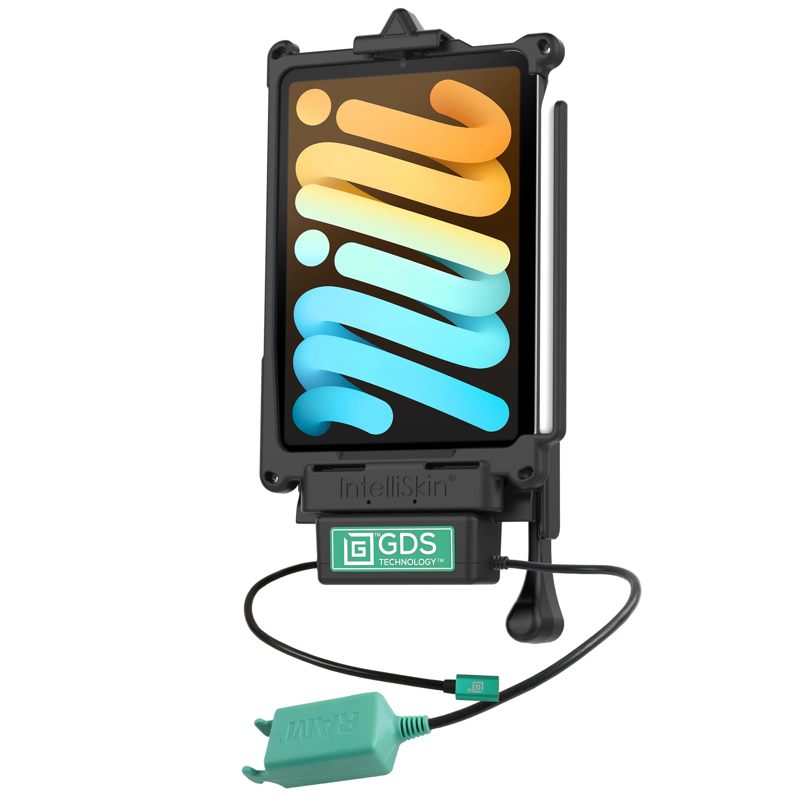 GDS® Vehicle Dock + Dual USB-A for iPad mini (A17 Pro) & mini 6 - Image 2