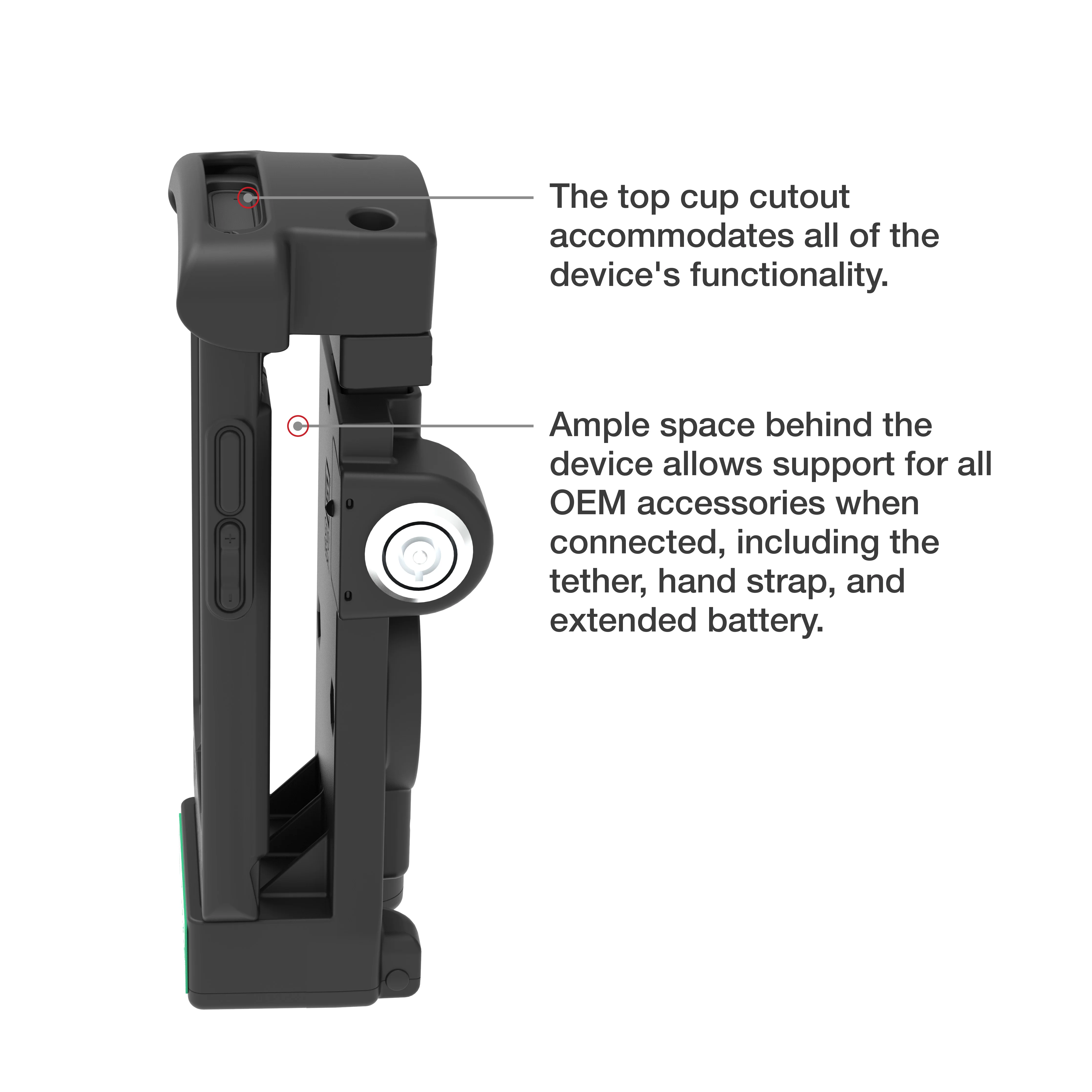 GDS® Locking Powered Dock for Zebra EC50/55 - Image 6