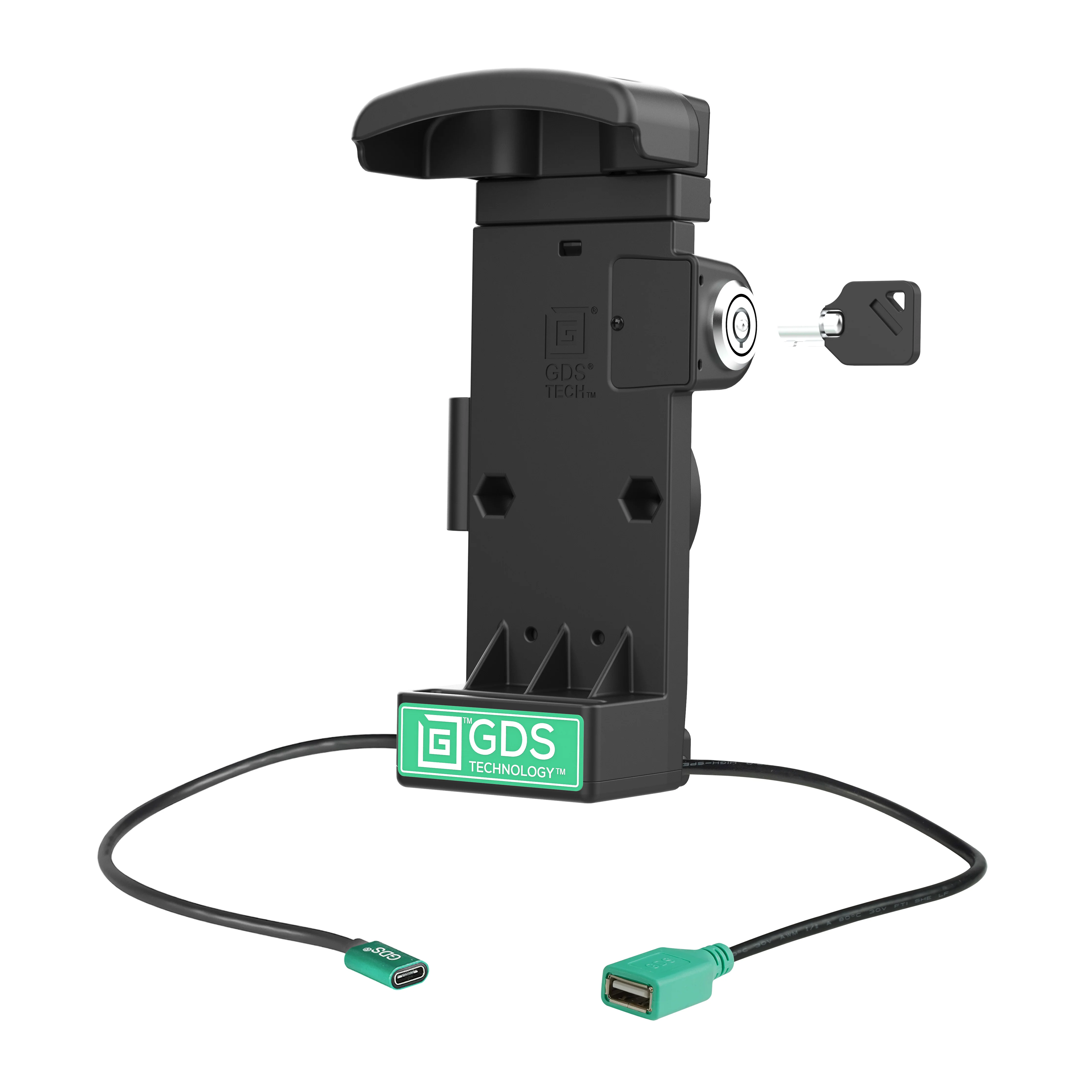 GDS® Locking Powered Dock + USB-A for Zebra TC73/78 - Heated Pins - Image 2