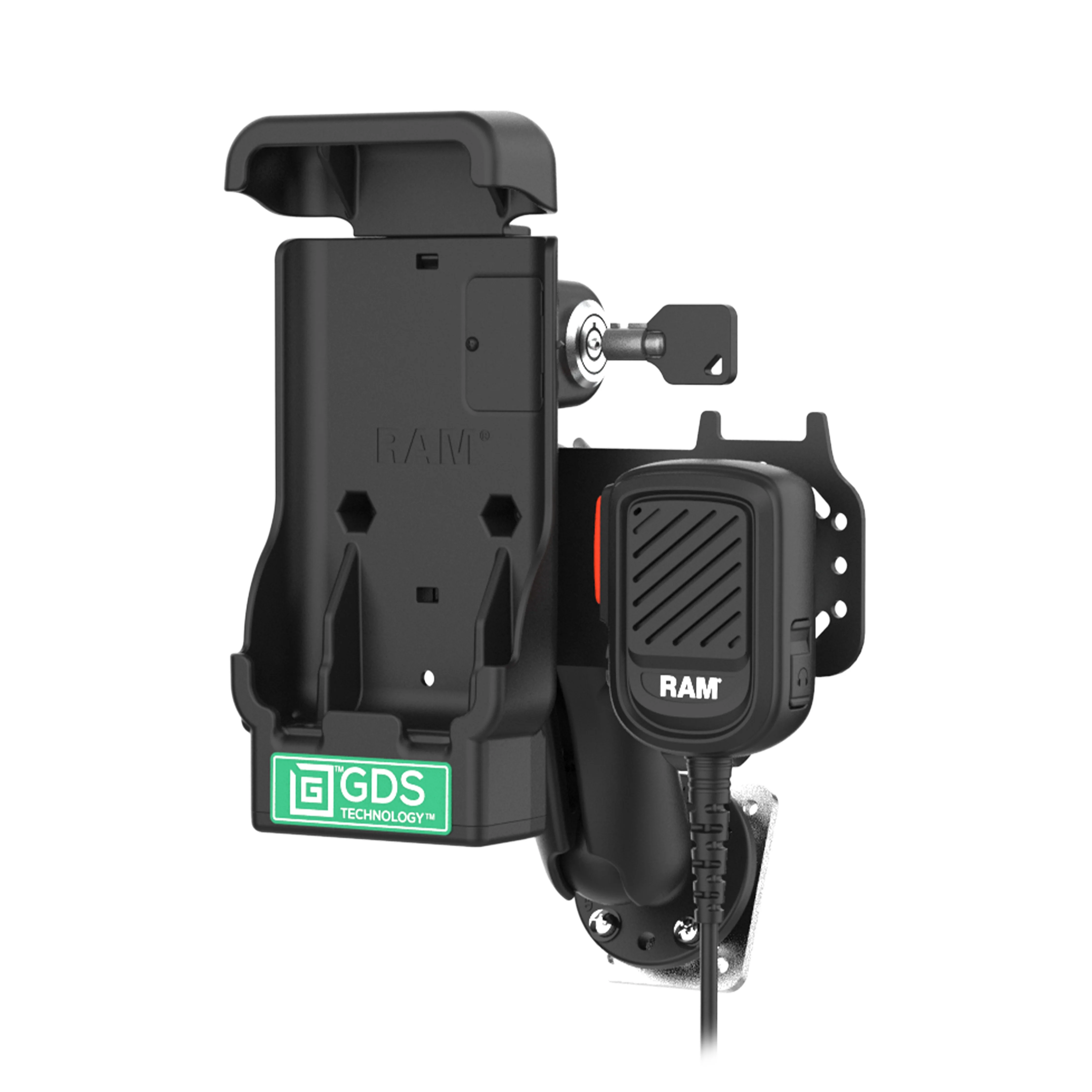 GDS® Locking PTT Speaker Mic Kit for XCover7 Pro/6 Pro - Kodiak - Image 2