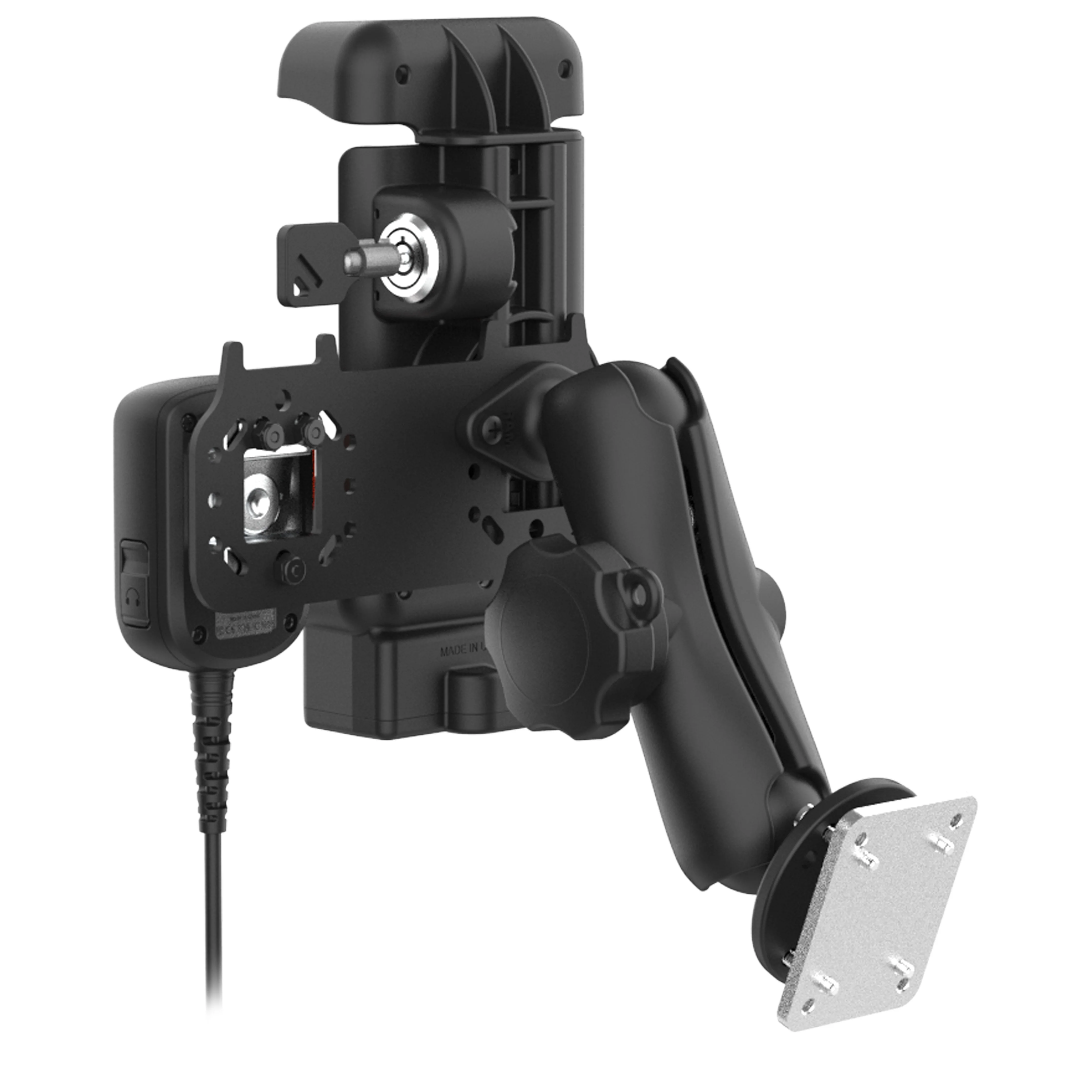 GDS® Locking PTT Speaker Mic Kit for XCover7 Pro/6 Pro - Kodiak - Image 3