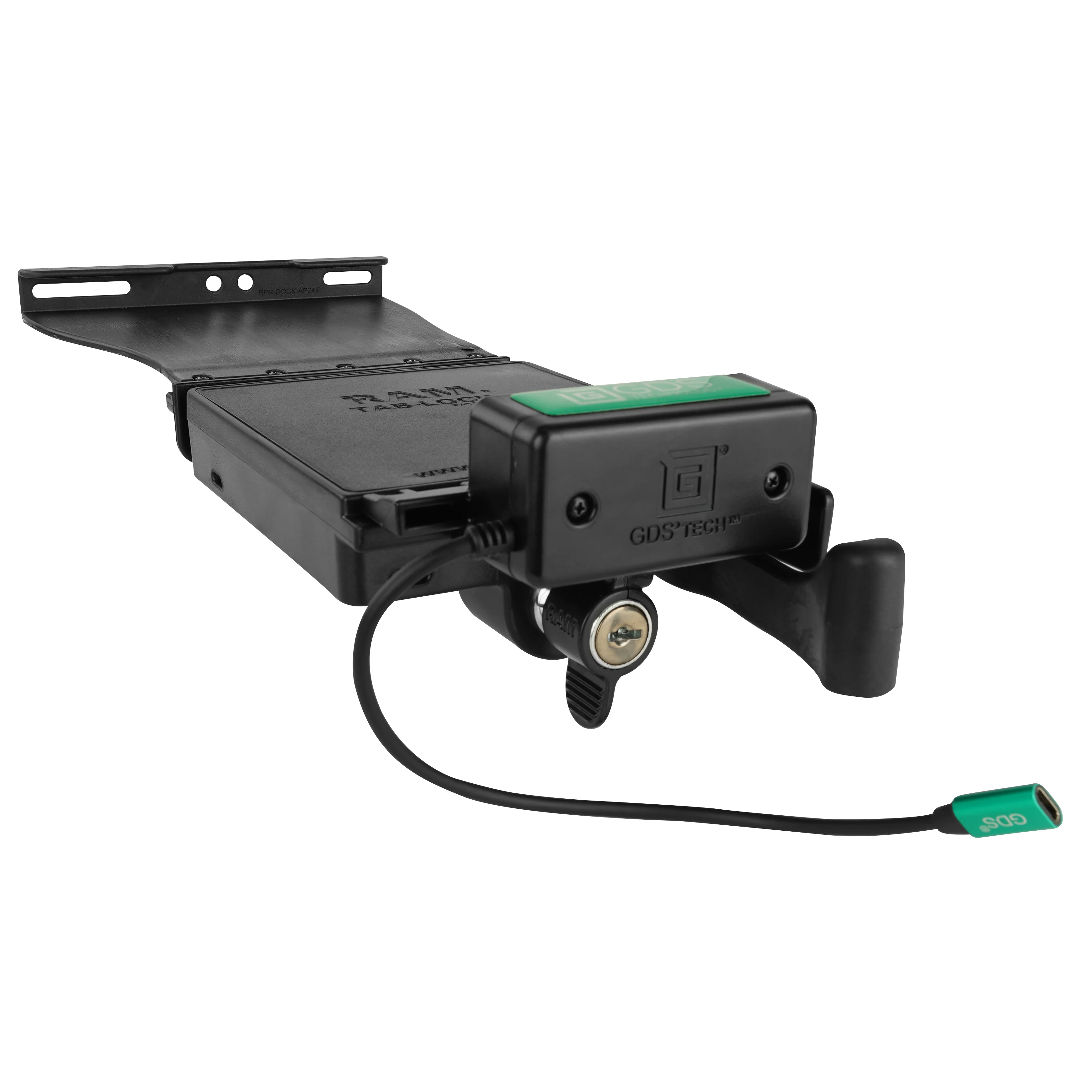 GDS® Locking Vehicle Dock for Apple iPad Pro 12.9" 3rd - 5th Gen - Image 3