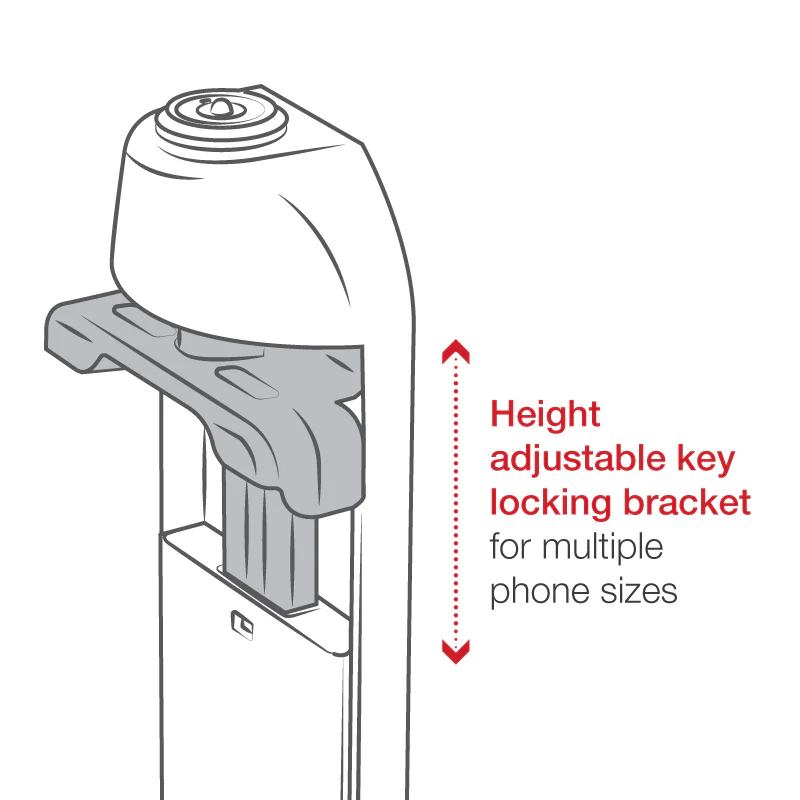 GDS® Locking Vehicle Phone Dock with USB Type-C 3.1 for IntelliSkin® - Image 6